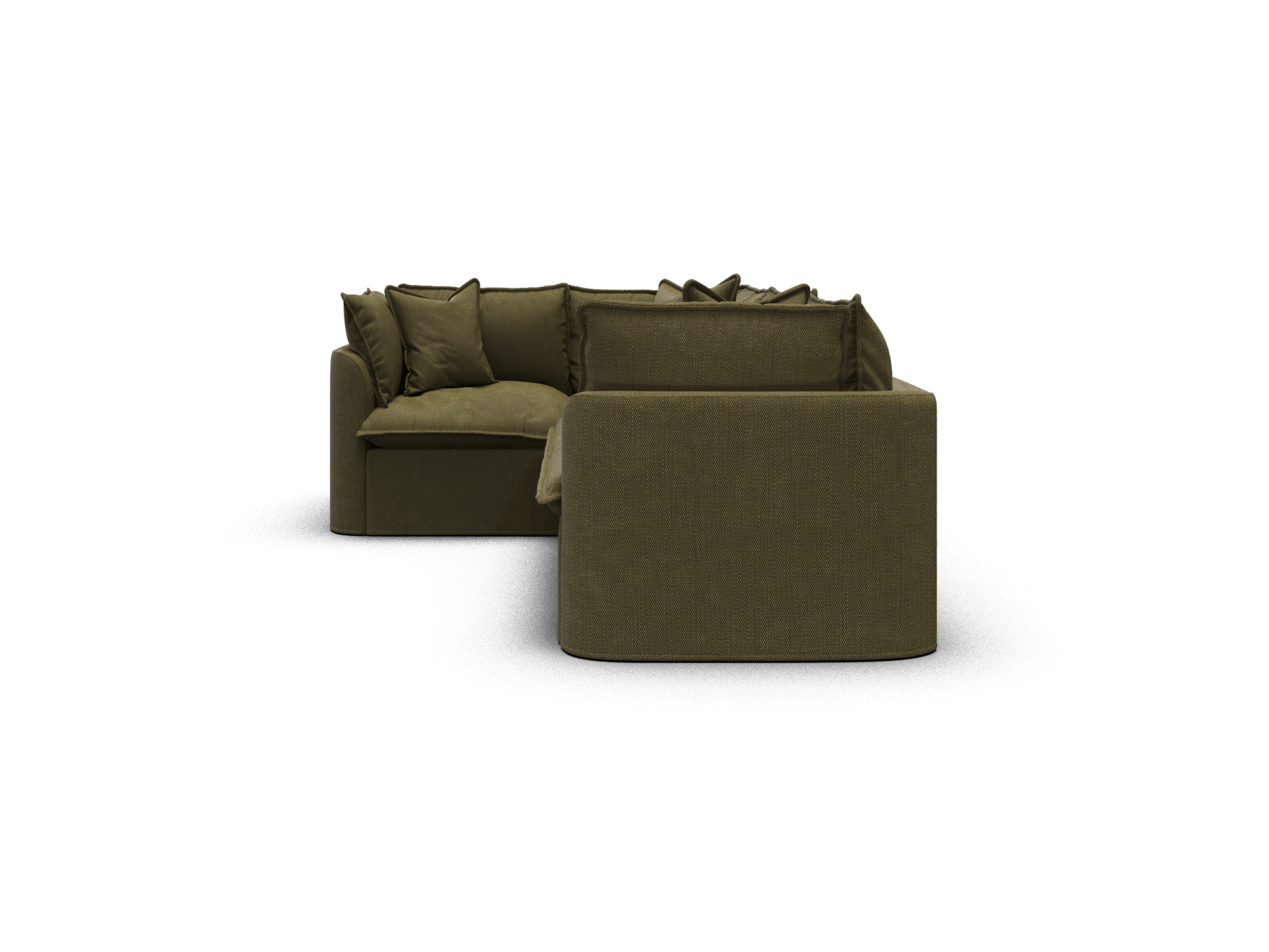 Tamarama Modular Sofa - Regular / 4 Sections / Forest Walk