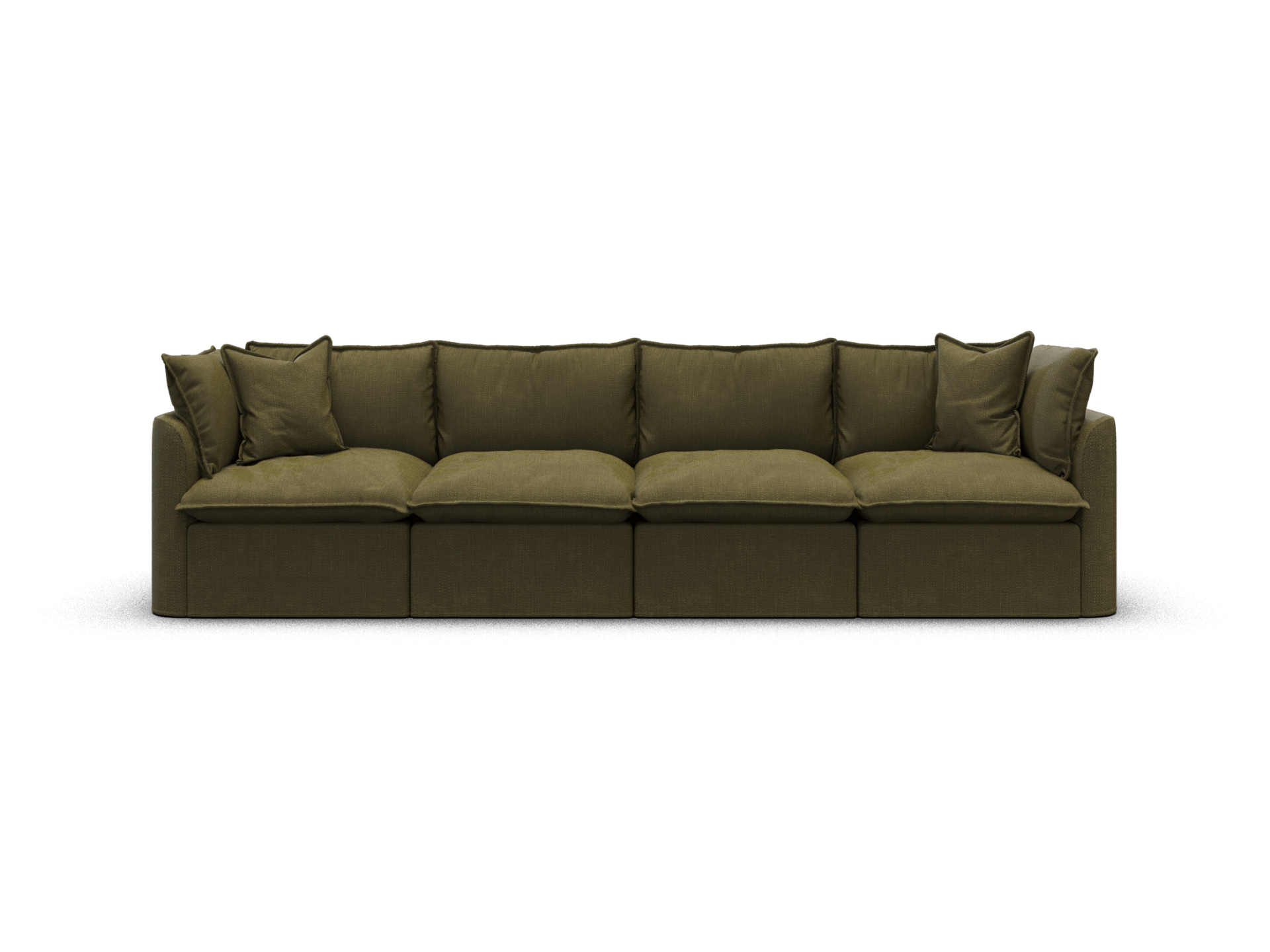 Tamarama Modular Sofa - Regular / 4 Sections / Forest Walk