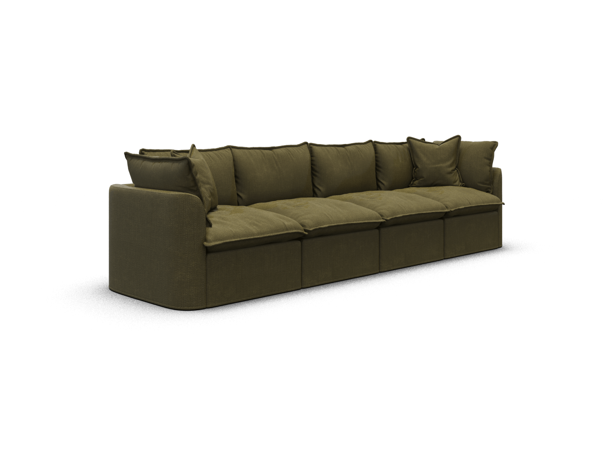 Tamarama Modular Sofa - Regular / 4 Sections / Forest Walk