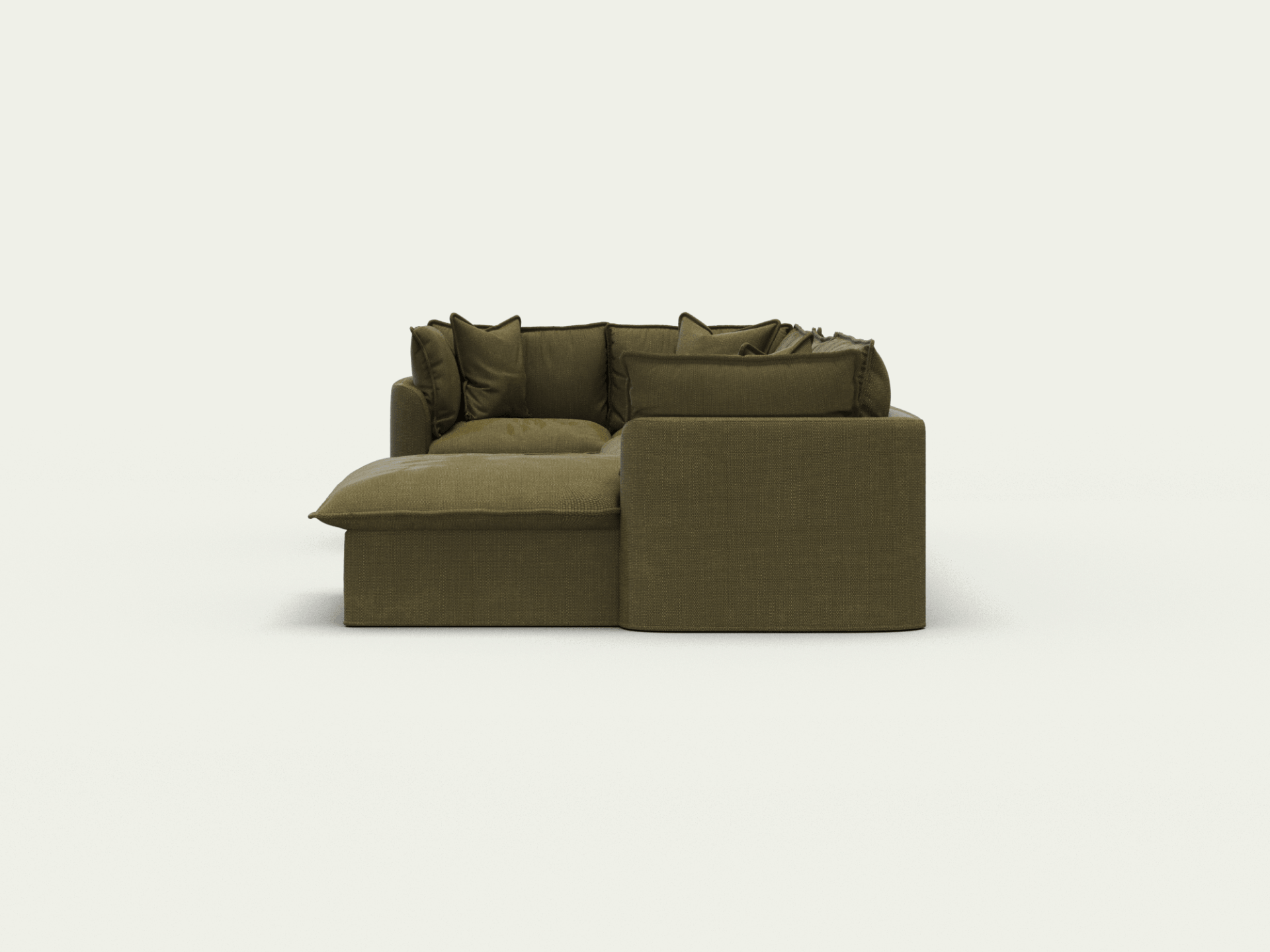 Tamarama Modular Sofa - 5 Sections with Chaise / Regular / Forest Walk