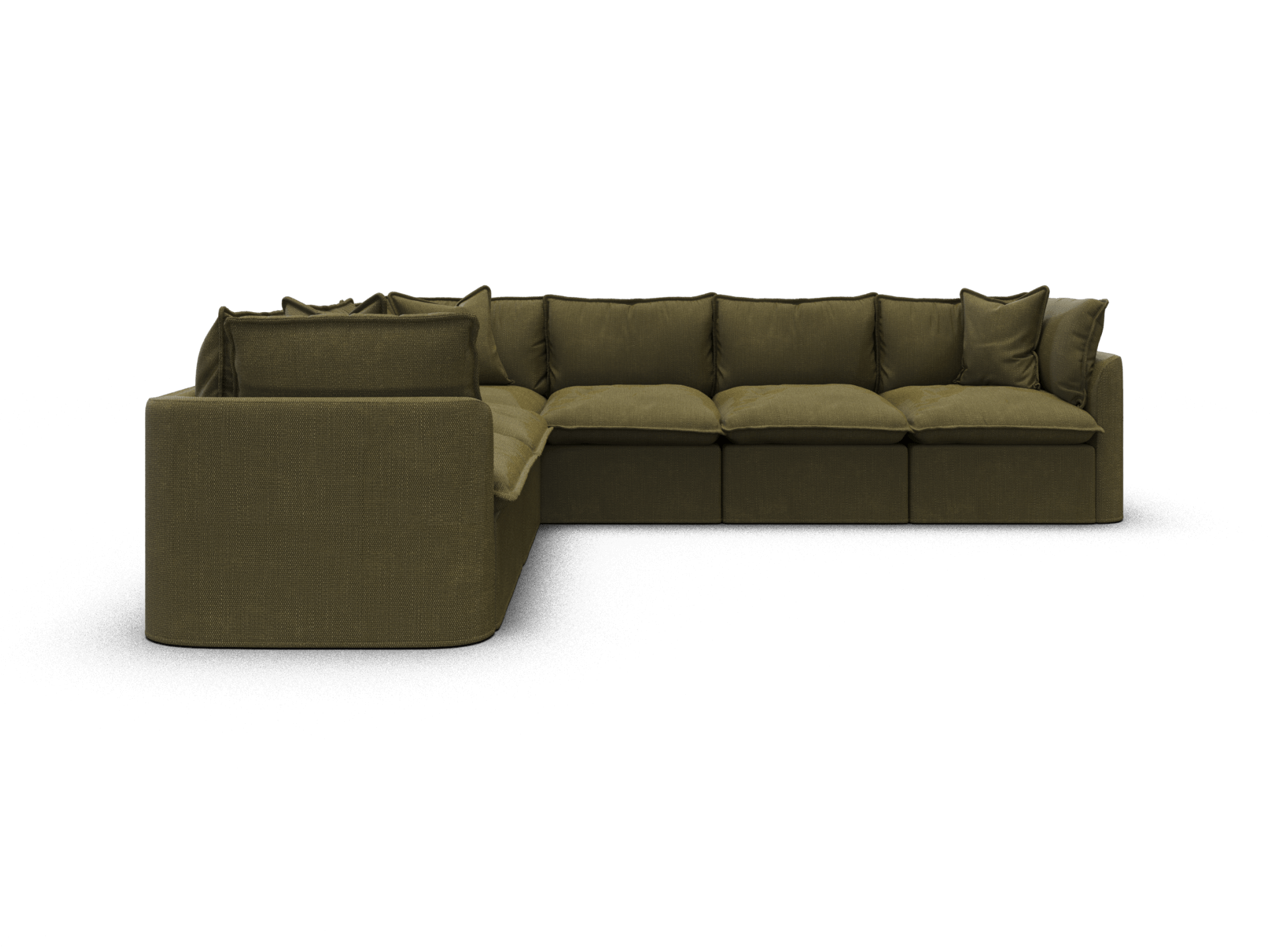 Tamarama Modular Sofa - Regular / 6 Sections / Forest Walk
