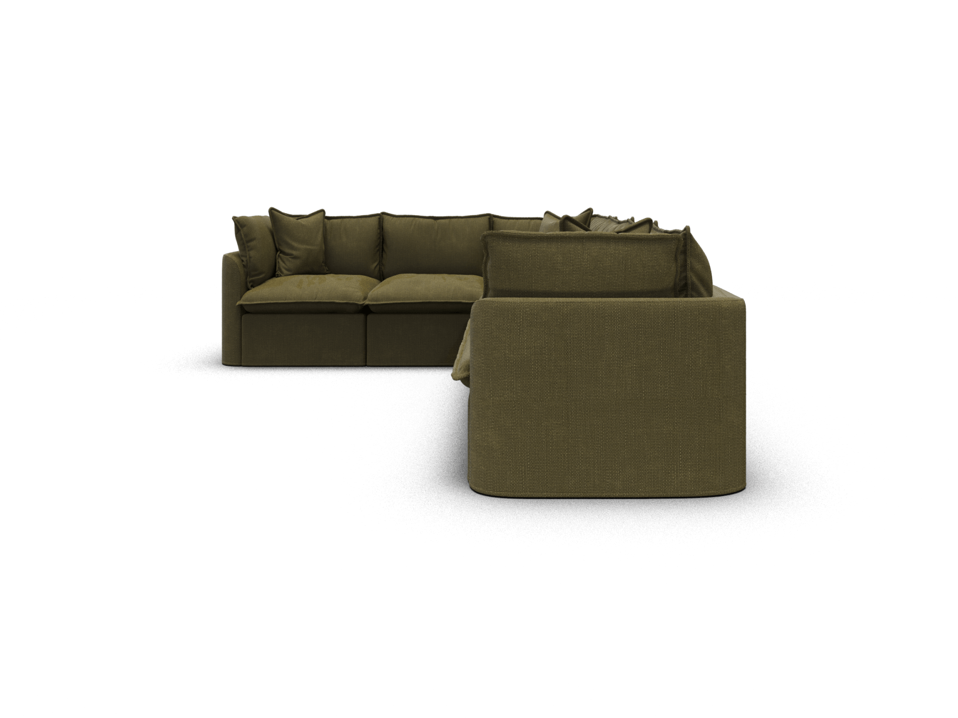 Tamarama Modular Sofa - Regular / 6 Sections / Forest Walk