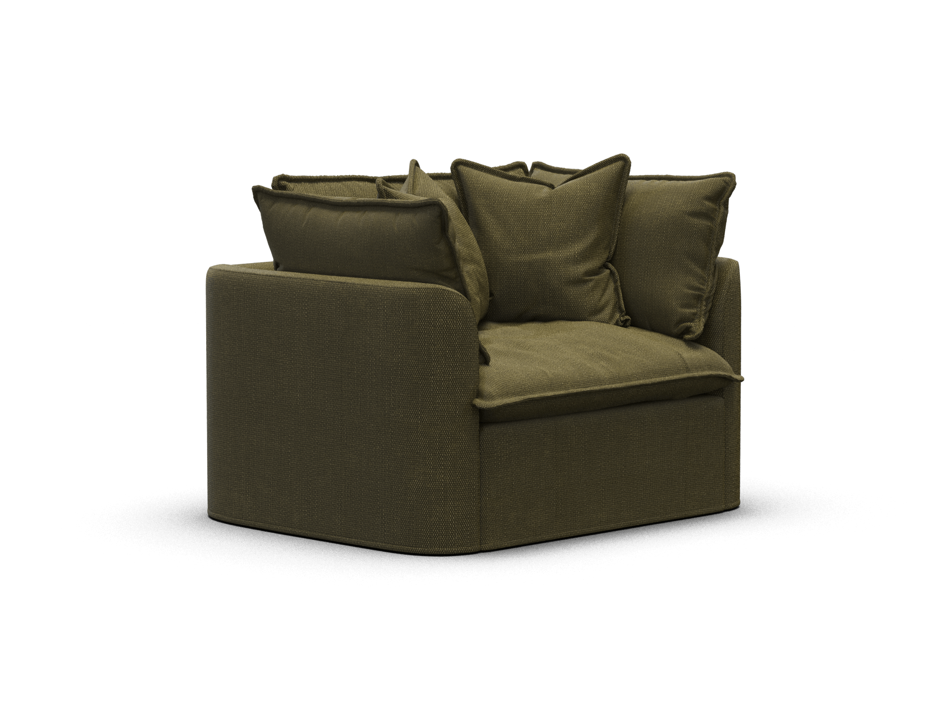 Tamarama Modular Armchair - Extra Wide / Forest Walk
