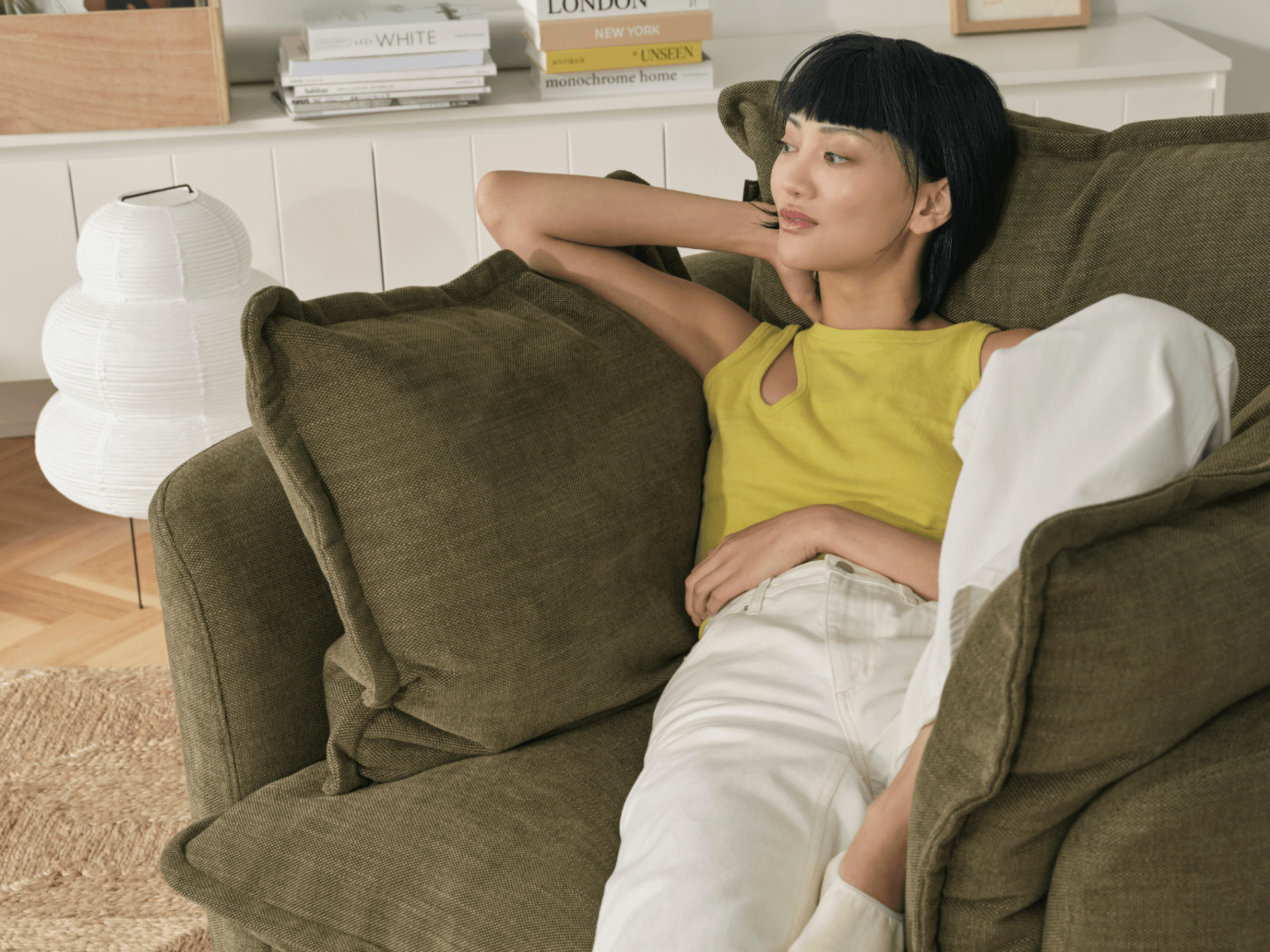 Tamarama Modular Armchair - Extra Wide / Forest Walk