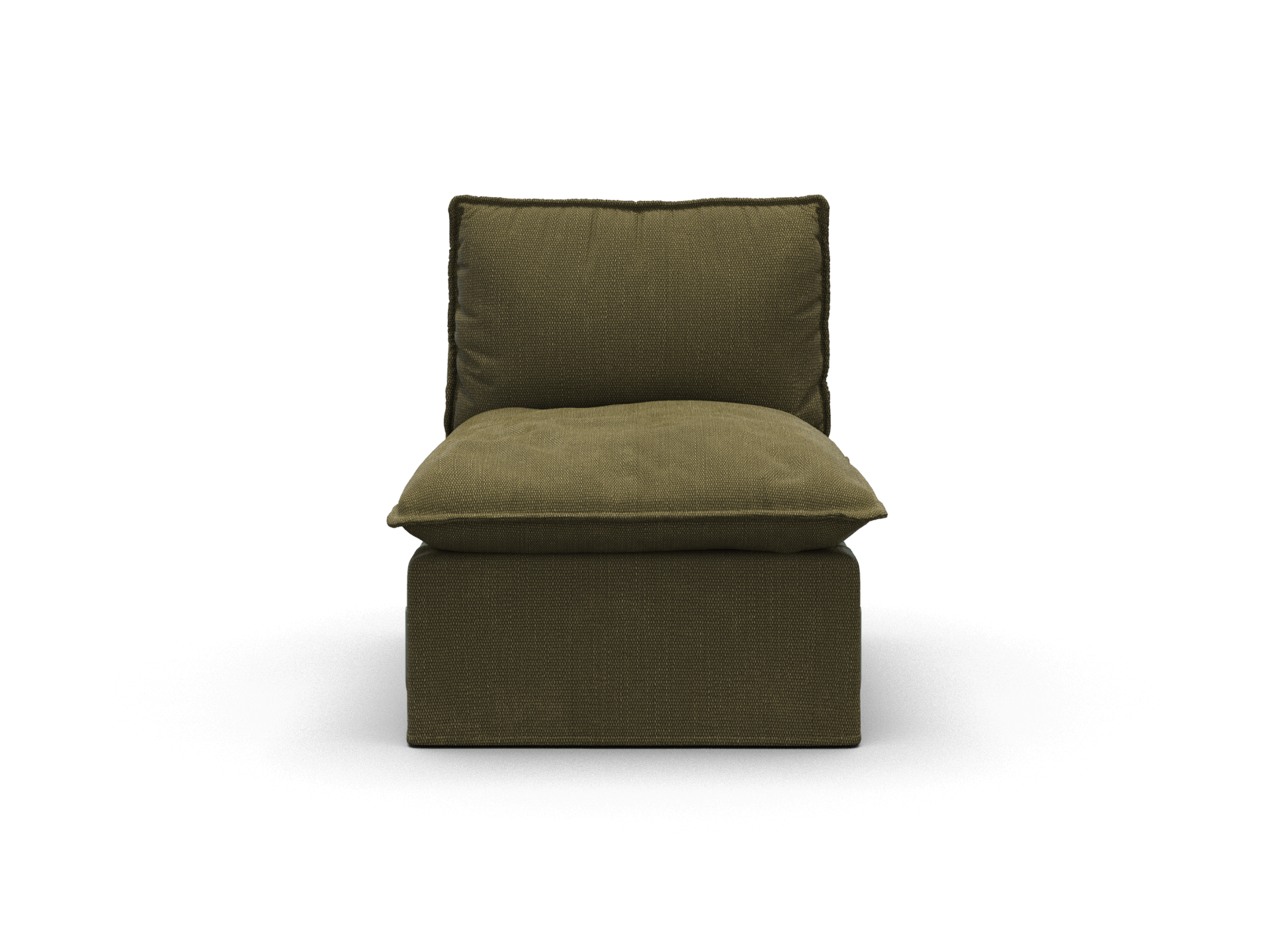 Tamarama Modular Sofa Section - Regular / Seat / Forest Walk