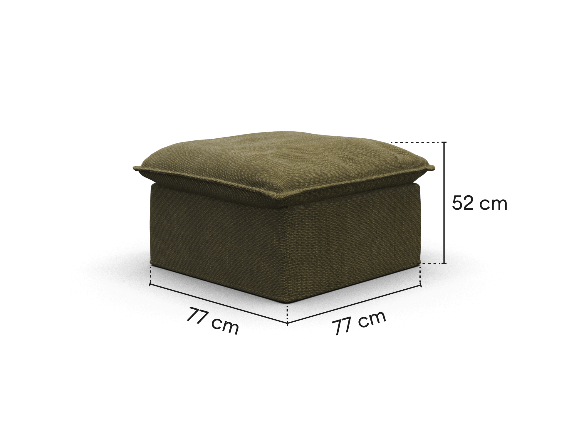 Tamarama Modular Ottoman - Regular / Forest Walk