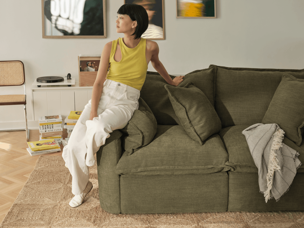 Tamarama Modular Sofa Cover - Regular / 4 Sections / Forest Walk