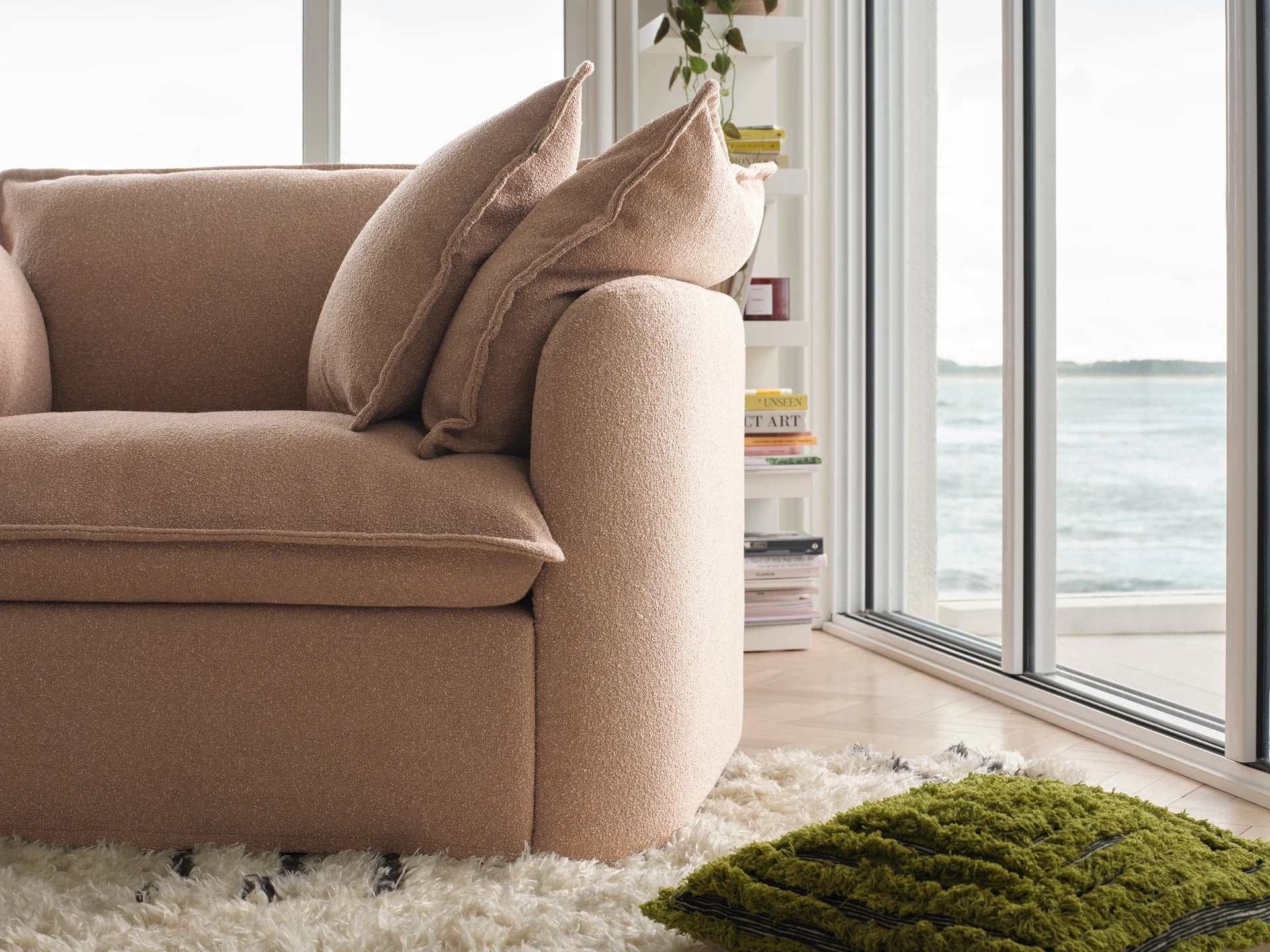 Tamarama Modular Sofa - 3 Sections / Regular / Pebble Beach (Luxe)