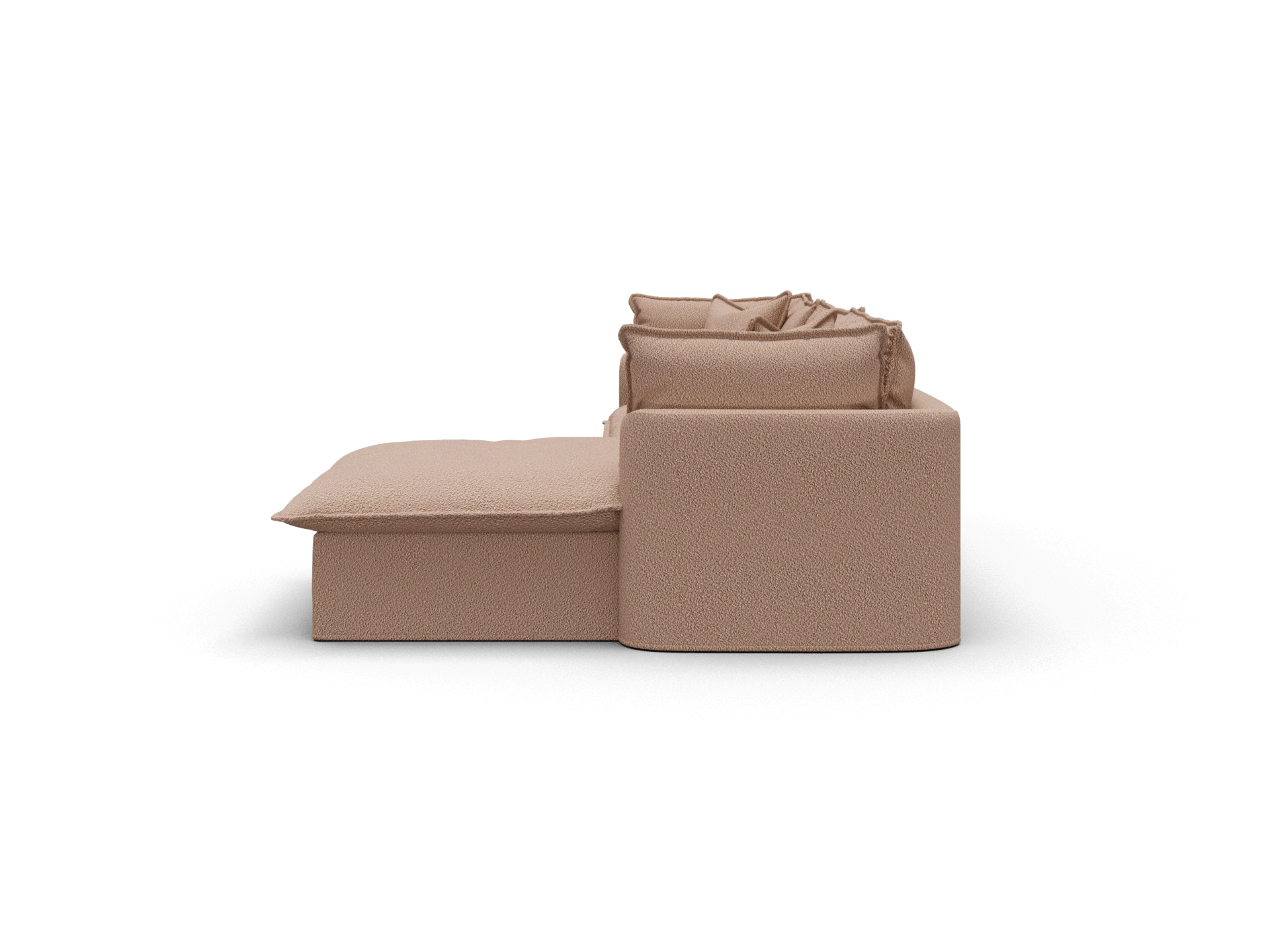 Tamarama Modular Sofa - Regular / 3 Sections / Pebble Beach (Luxe)