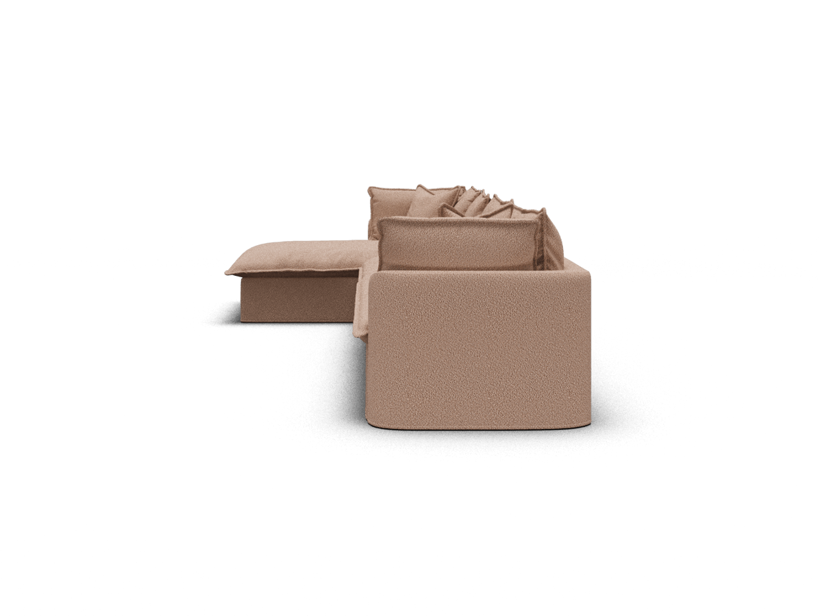 Tamarama Modular Sofa - 4 Sections / Extra Wide / Pebble Beach (Luxe)