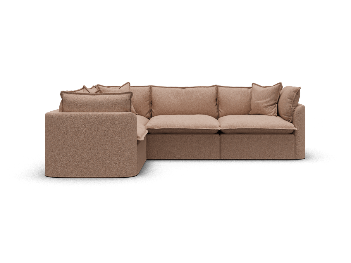 Tamarama Modular Sofa - 4 Sections / Extra Wide / Pebble Beach (Luxe)