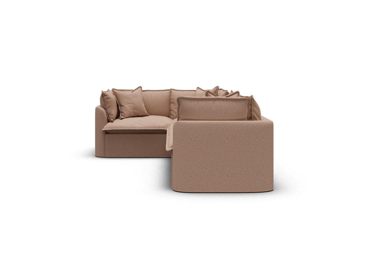 Tamarama Modular Sofa - 4 Sections / Extra Wide / Pebble Beach (Luxe)