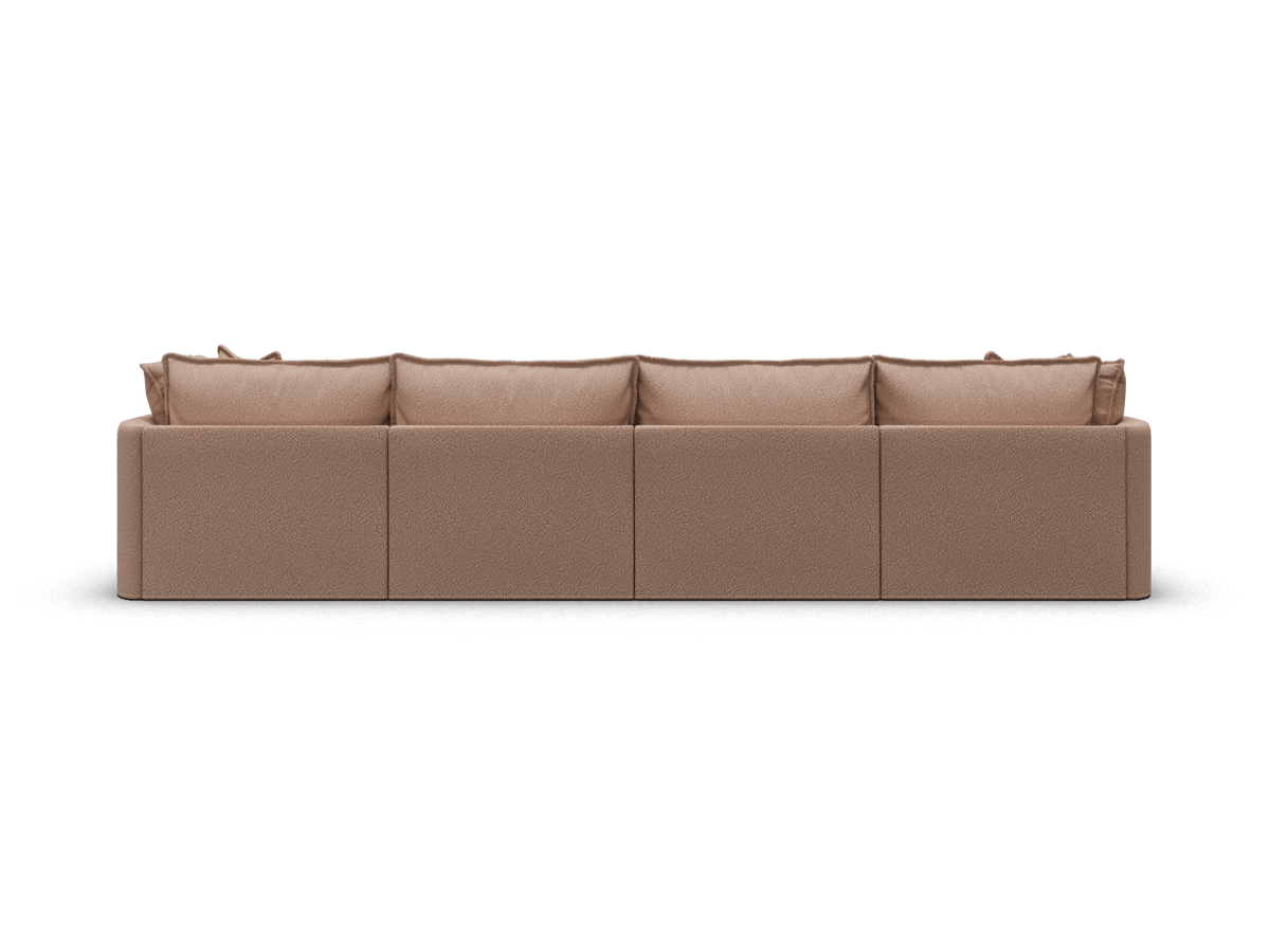 Tamarama Modular Sofa - 4 Sections / Extra Wide / Pebble Beach (Luxe)