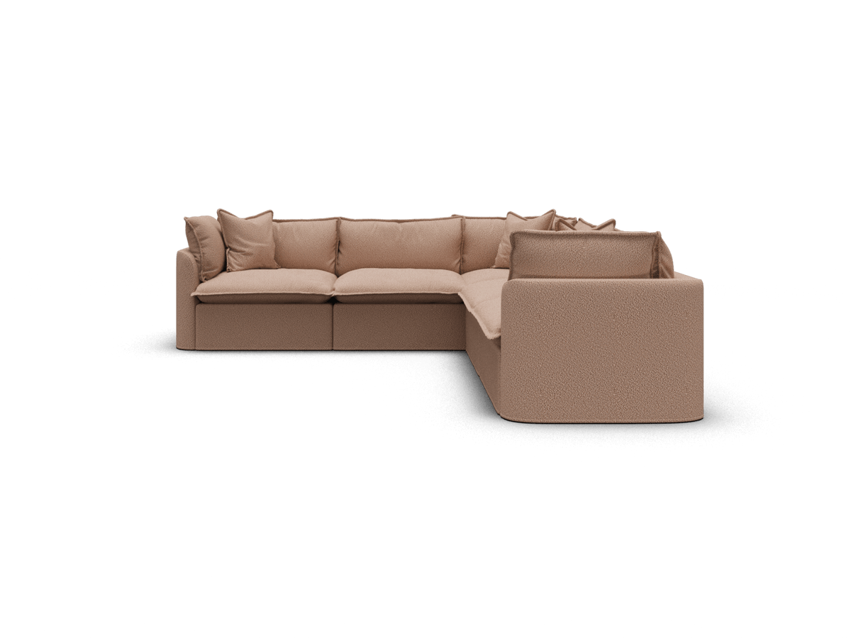 Tamarama Modular Sofa - 5 Sections / Extra Wide / Pebble Beach (Luxe)