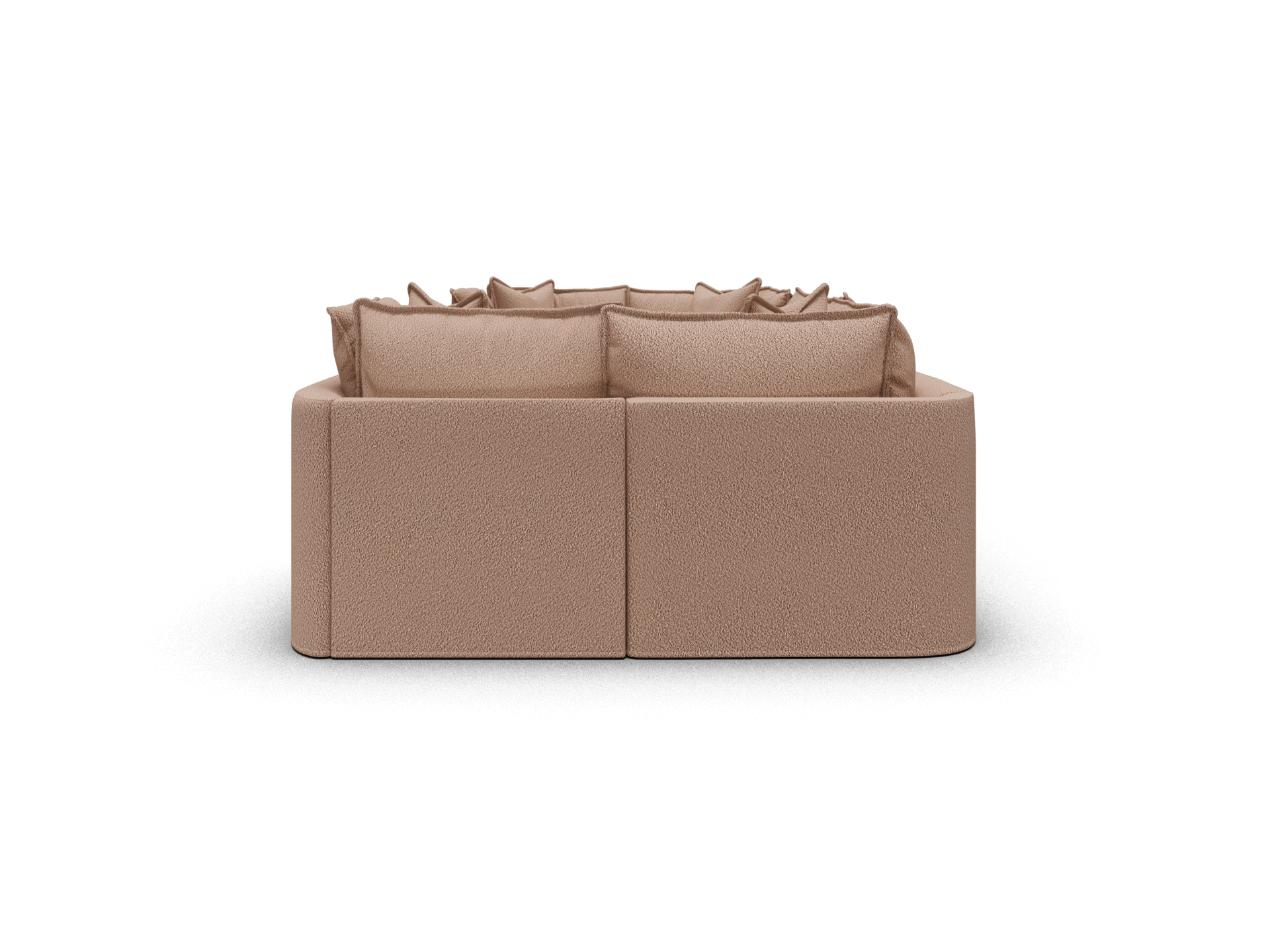 Tamarama Modular Sofa - Regular / 6 Sections / Pebble Beach (Luxe)