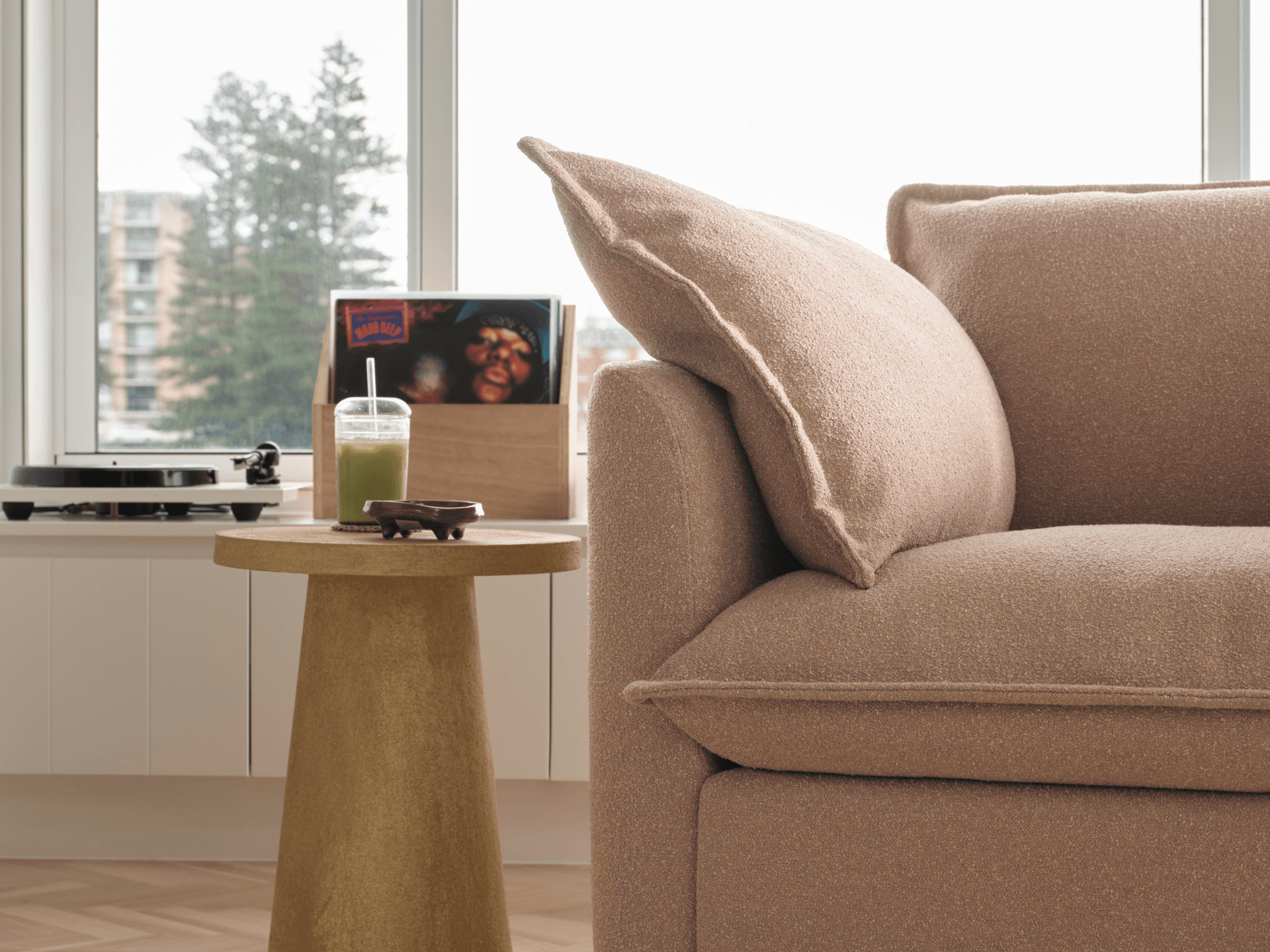 Tamarama Modular Sofa - Regular / 6 Sections / Pebble Beach (Luxe)
