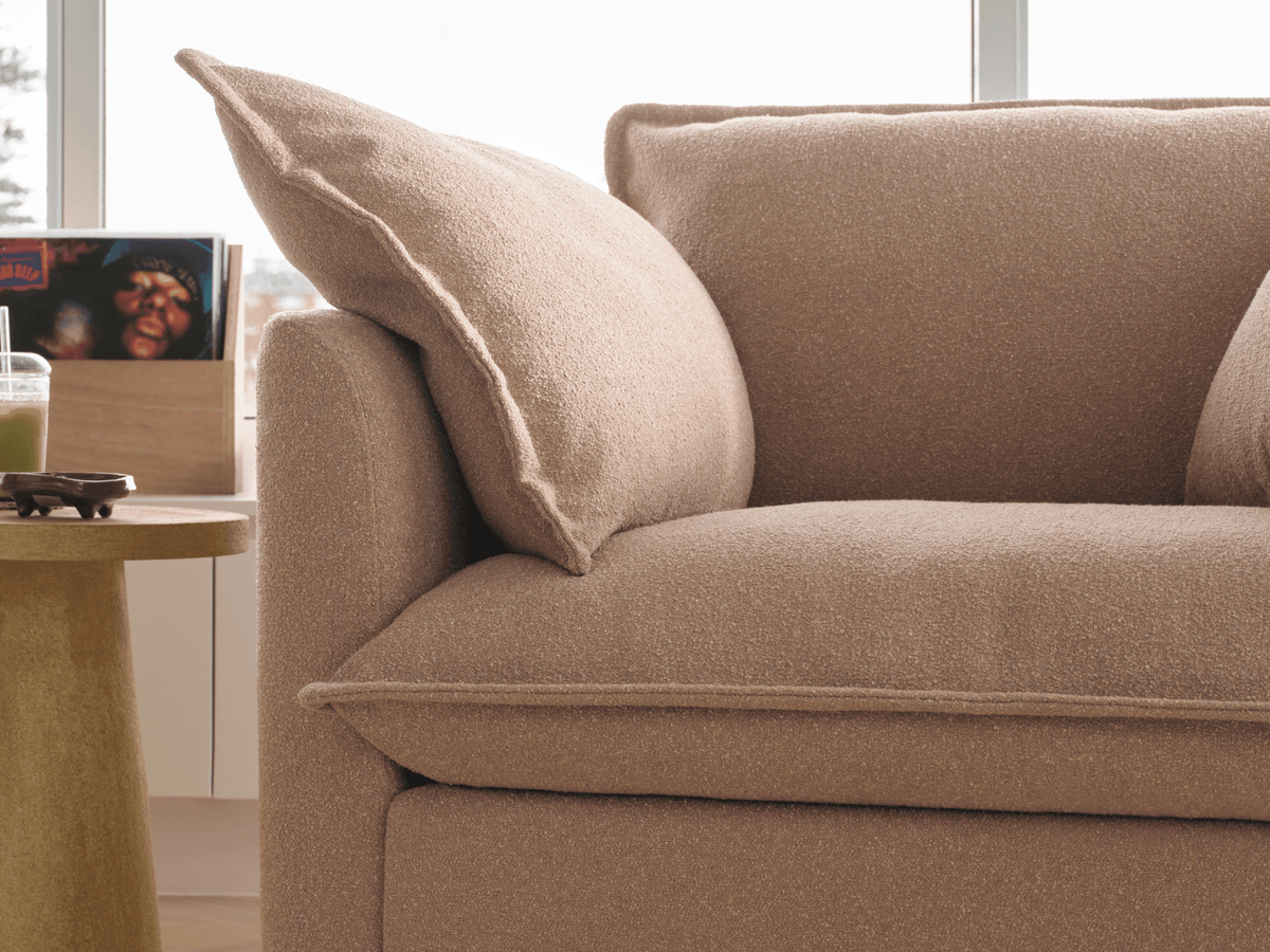 Tamarama Modular Armchair Cover - Regular / Pebble Beach (Luxe)