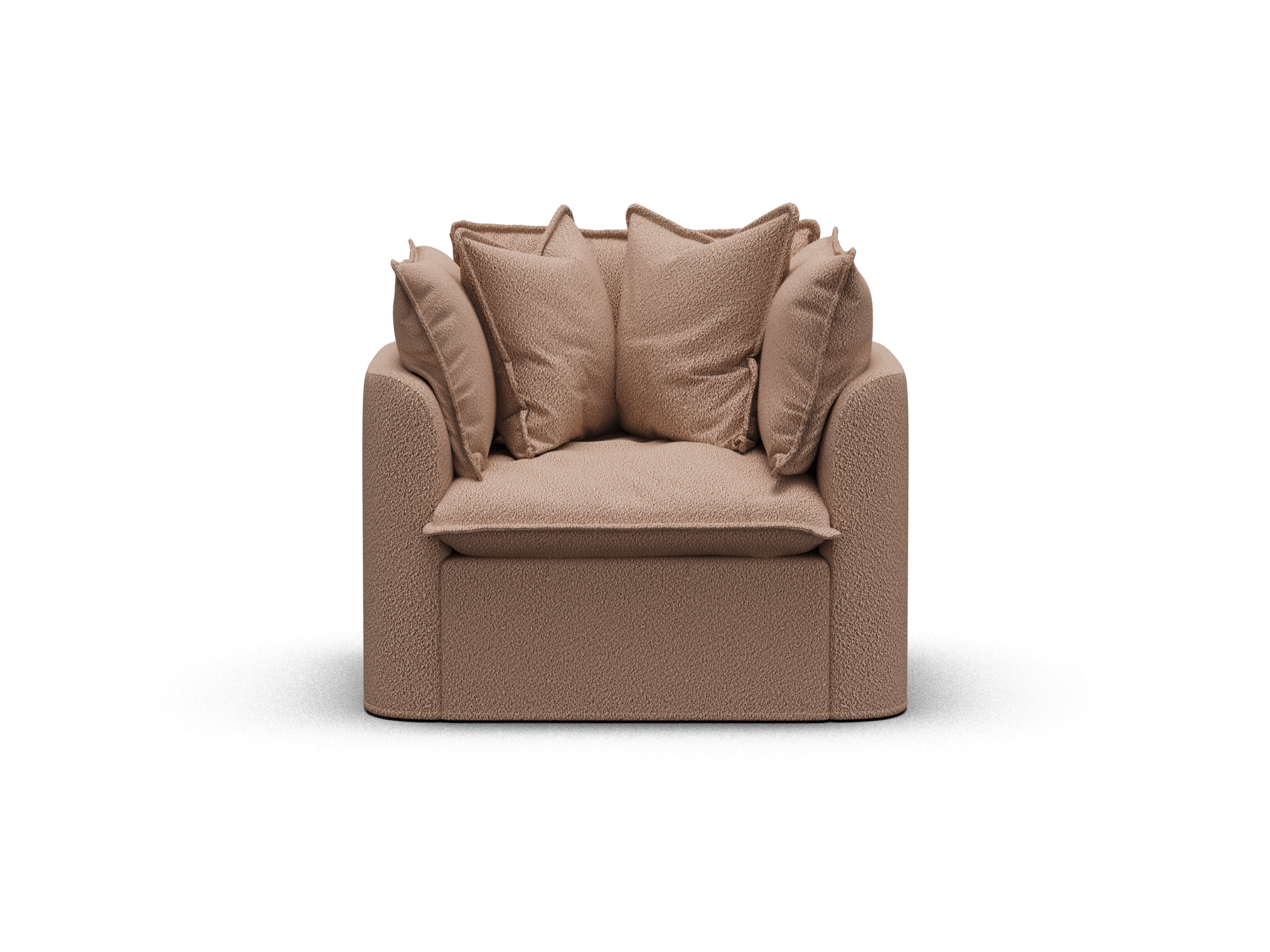 Tamarama Modular Armchair Cover - Regular / Pebble Beach (Luxe)