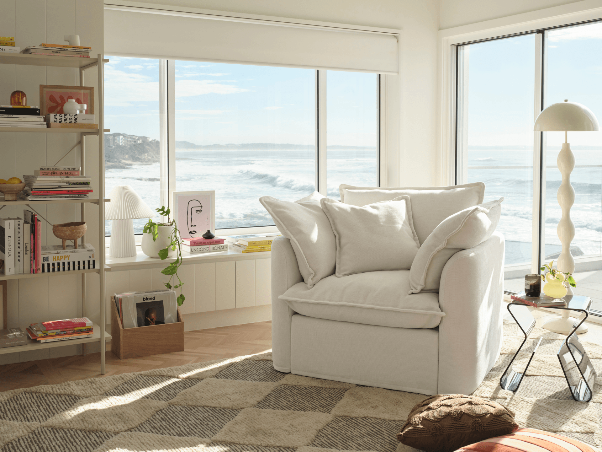 Tamarama Modular Armchair - Regular / Winter Cream
