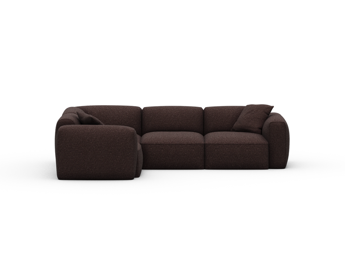 Torquay Modular Sofa - Fluffed Fig (Luxe edition) / 4 Sections / Regular