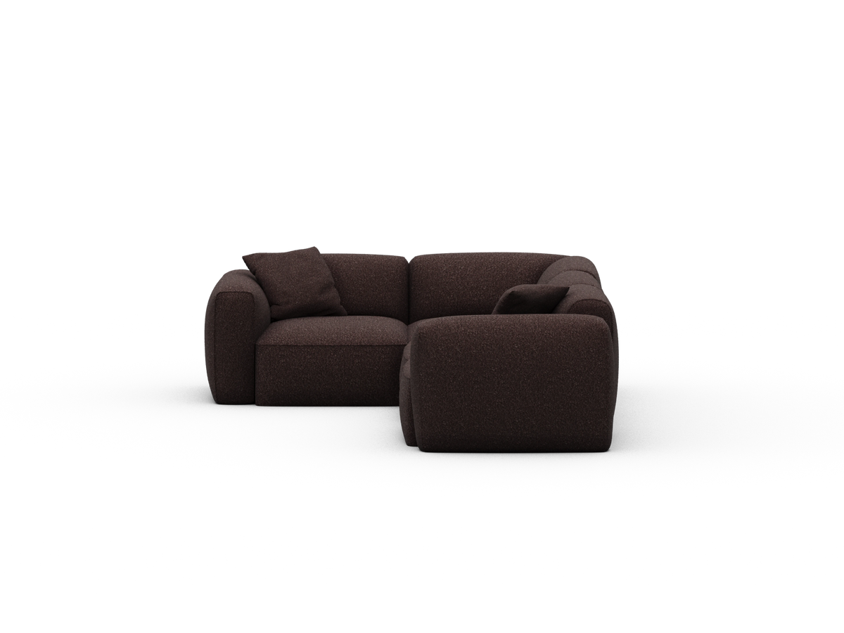 Torquay Modular Sofa - Fluffed Fig (Luxe edition) / 4 Sections / Regular