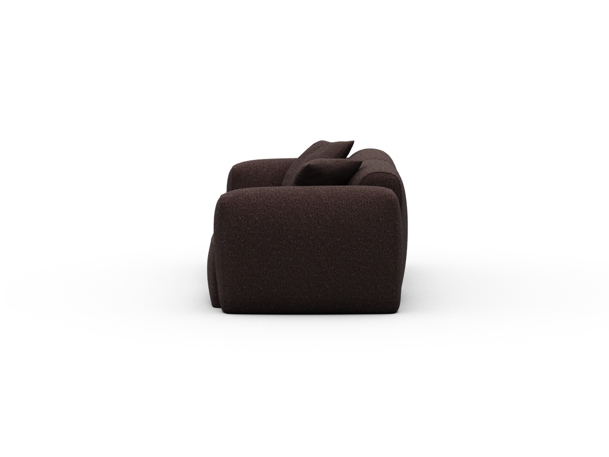 Torquay Modular Sofa - Fluffed Fig (Luxe edition) / 2 Sections / Regular