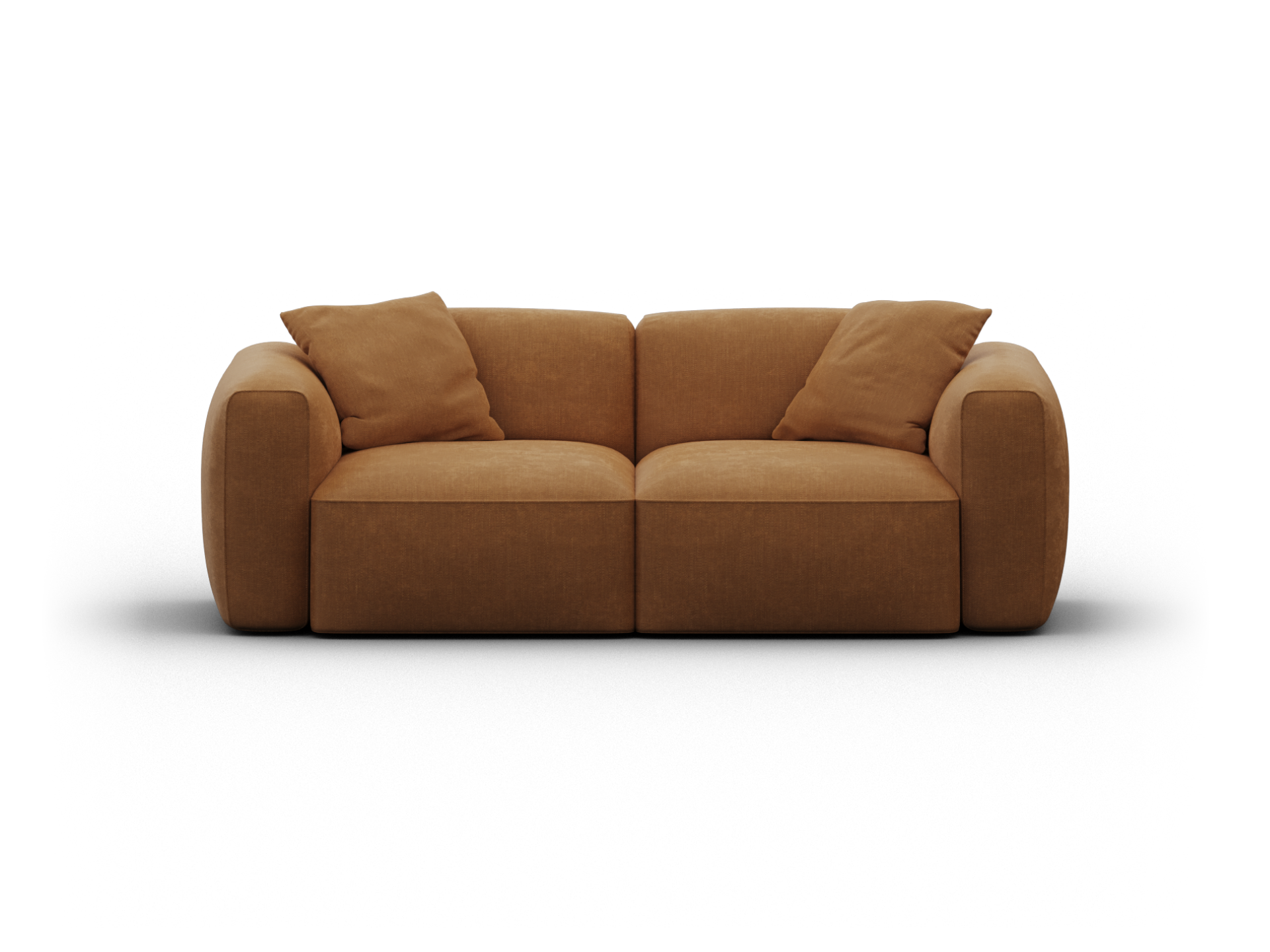 Torquay Modular Sofa - Sofa / Regular / 2 Sections / Bronzed Aussie