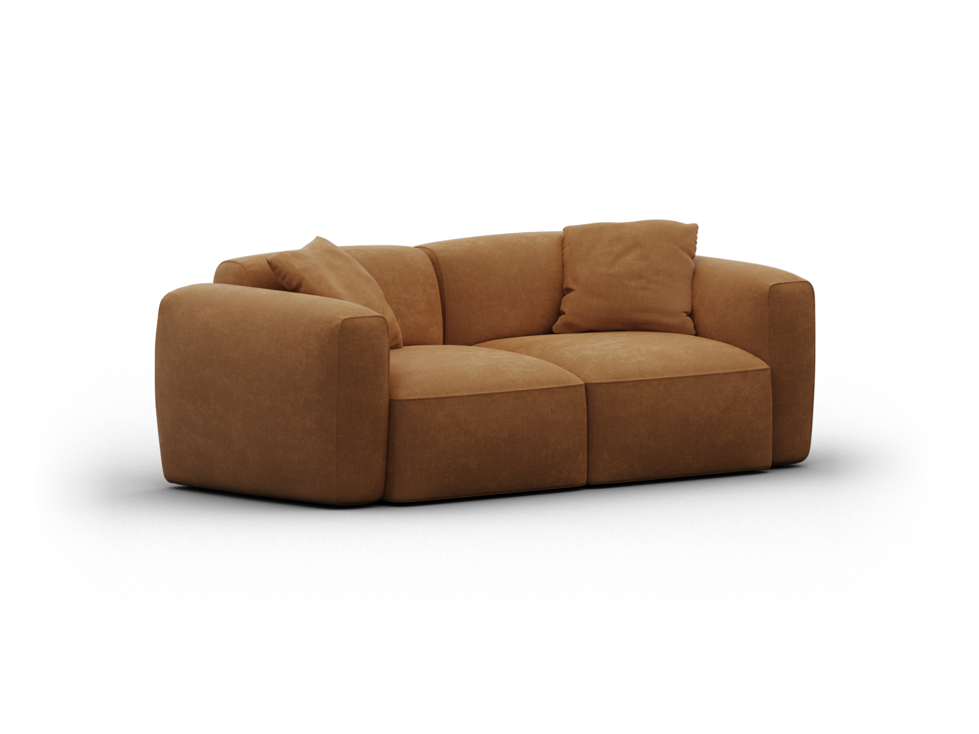 Torquay Modular Sofa - Sofa / Regular / 2 Sections / Bronzed Aussie
