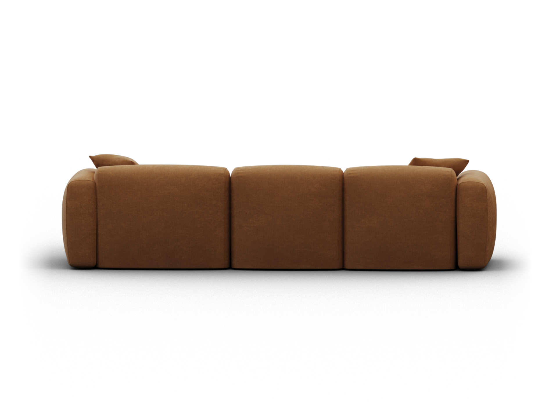 Torquay Modular Sofa - Chaise / Regular / 3 Sections / Bronzed Aussie