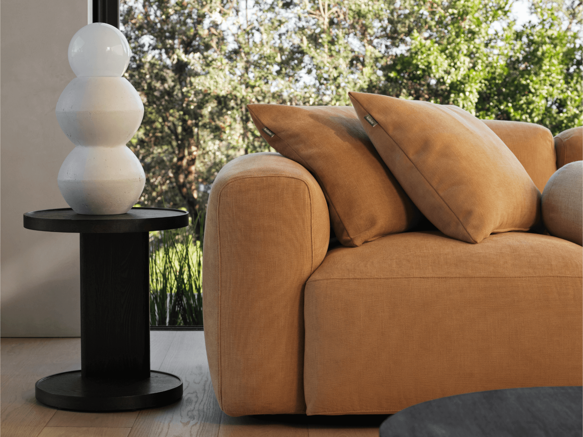 Torquay Modular Sofa - Corner / Regular / 4 Sections / Bronzed Aussie