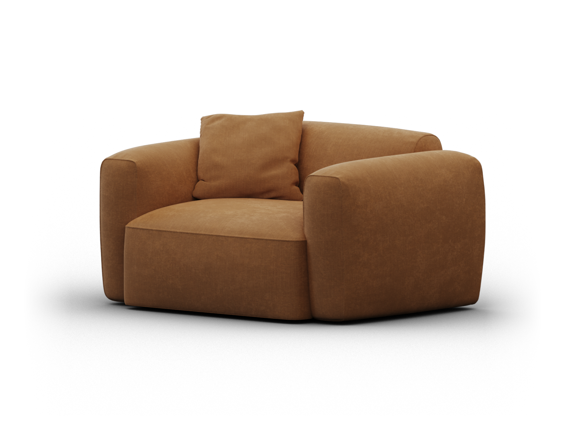 Torquay Modular Armchair - Extra Wide / Bronzed Aussie