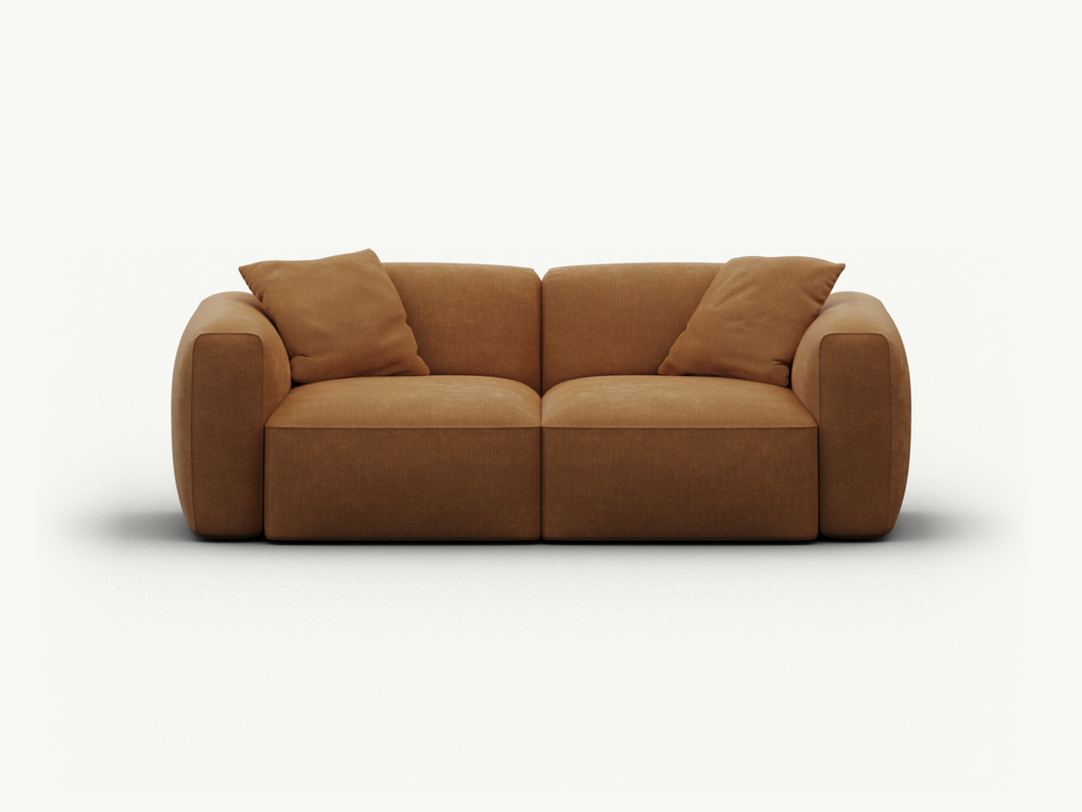 Torquay Modular Sofa Cover Packs - Bronzed Aussie / 2 Sections / Regular