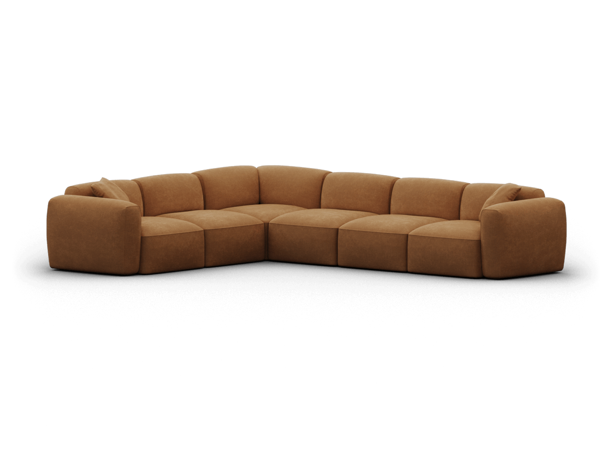Torquay Modular Sofa Cover Packs - Bronzed Aussie / 6 Sections / Regular