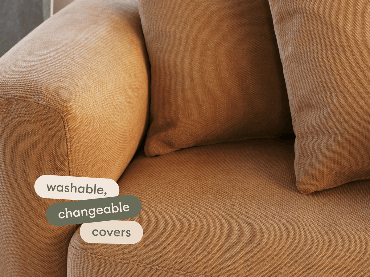 Torquay Modular Sofa Cover Packs - Bronzed Aussie / 6 Sections / Regular