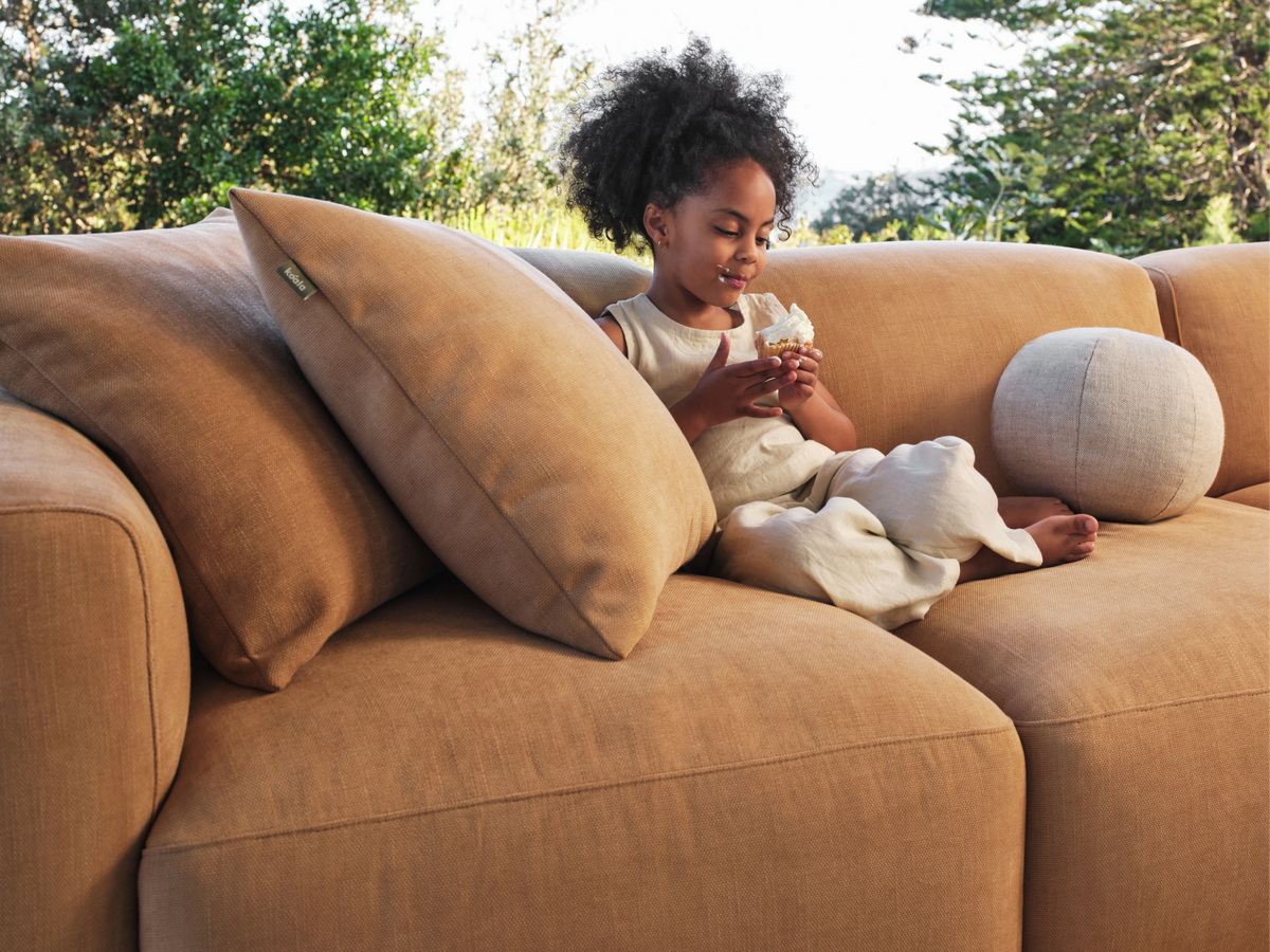 Torquay Modular Sofa - Bronzed Aussie / 6 Sections / Regular