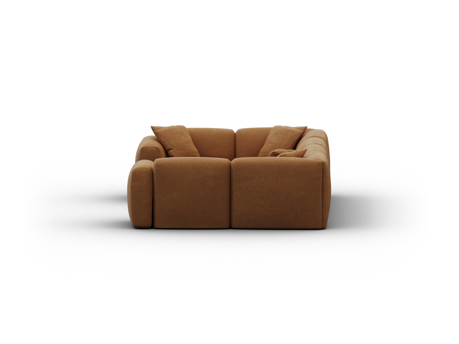 Torquay Modular Sofa - U Shape / Regular / 6 Sections / Bronzed Aussie