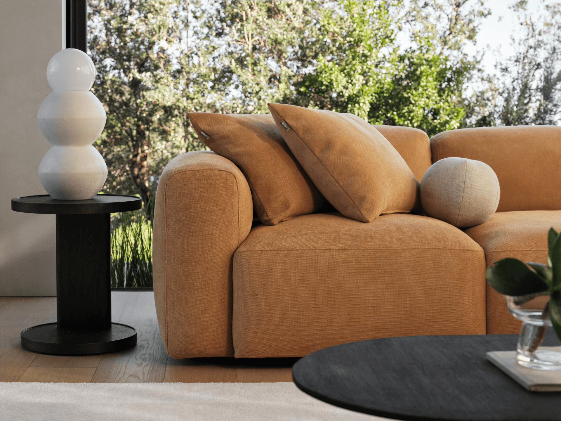 Torquay Modular Sofa - U Shape / Regular / 8 Sections / Bronzed Aussie