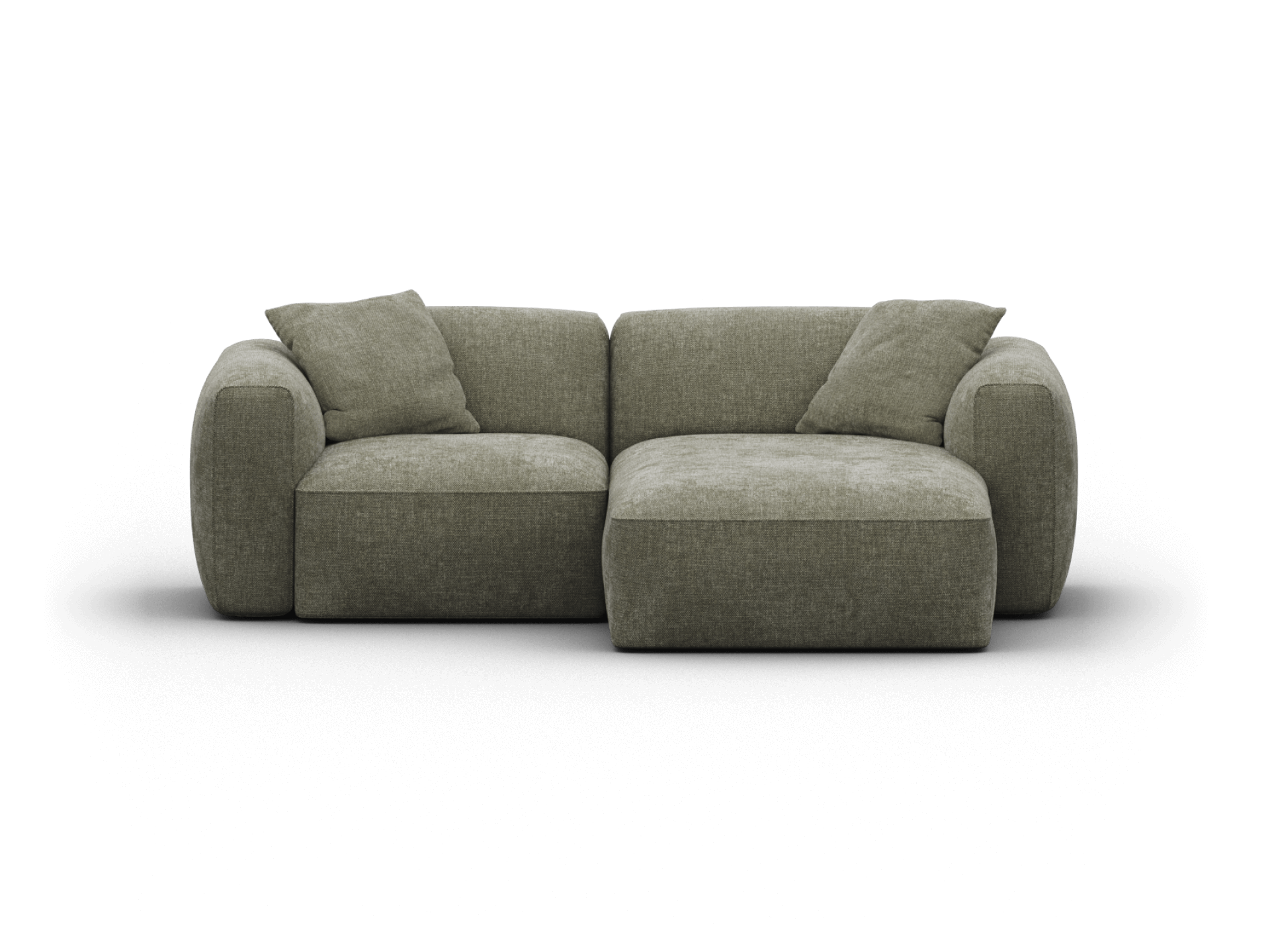 Torquay Modular Sofa - Forest Dawn (Luxe edition) / 2 Sections / Regular