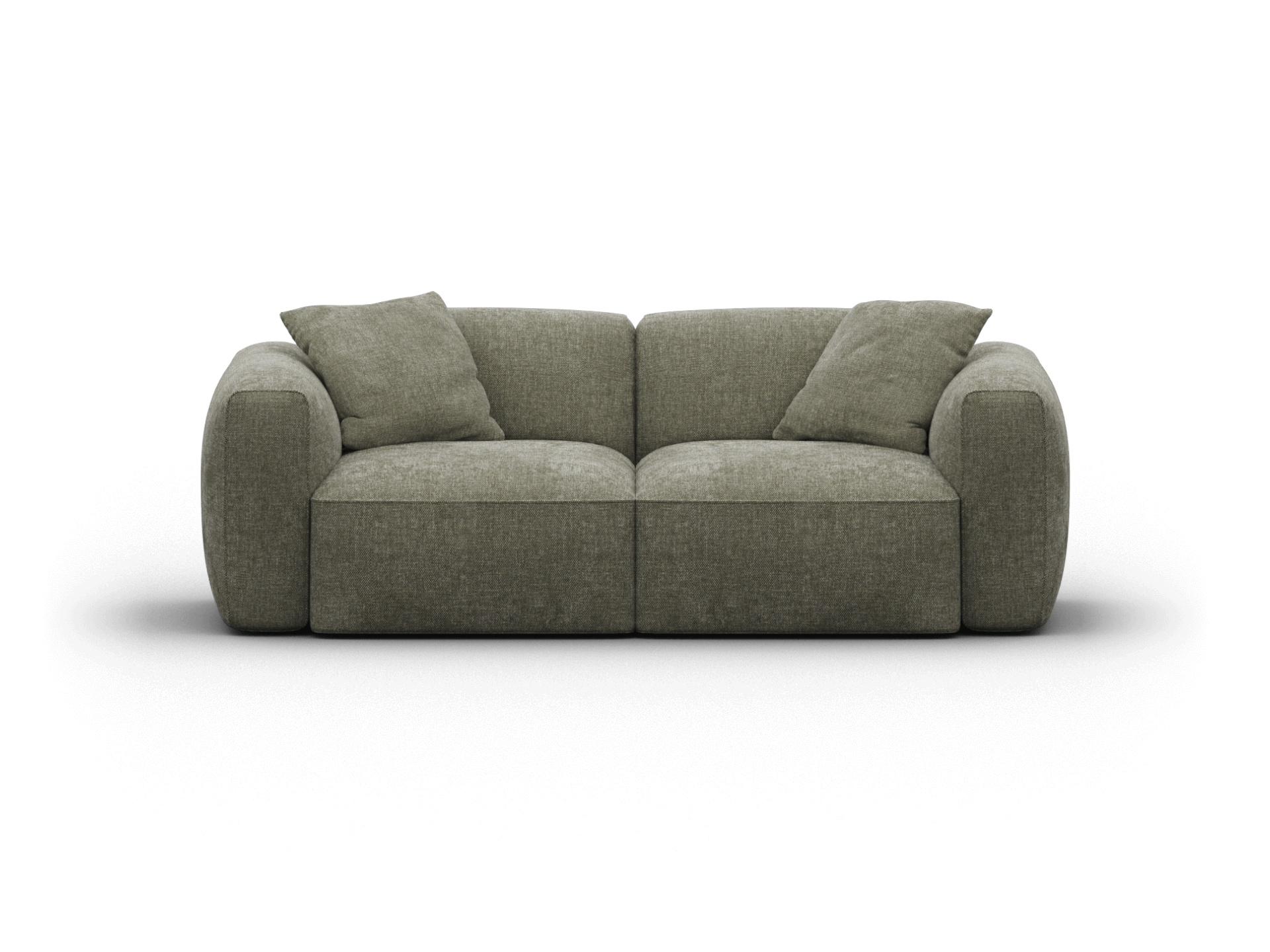 Torquay Modular Sofa - Forest Dawn (Luxe edition) / 2 Sections / Regular