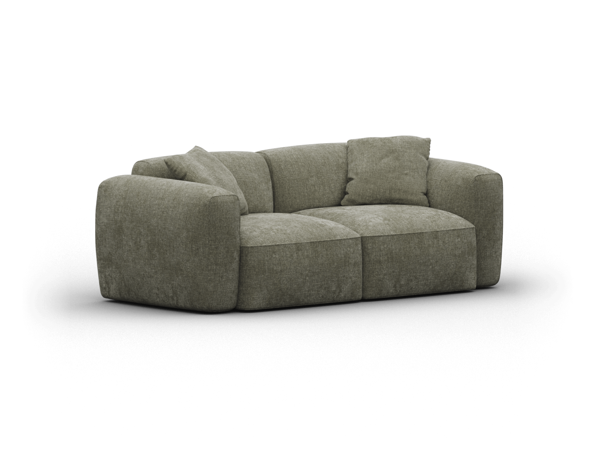 Torquay Modular Sofa - Forest Dawn (Luxe edition) / 2 Sections / Regular