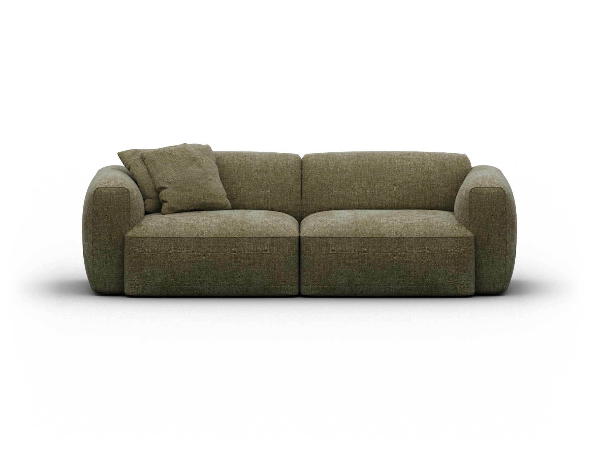 Torquay Modular Sofa - Extra Wide / 2 Sections / Forest Dawn (Luxe edition)