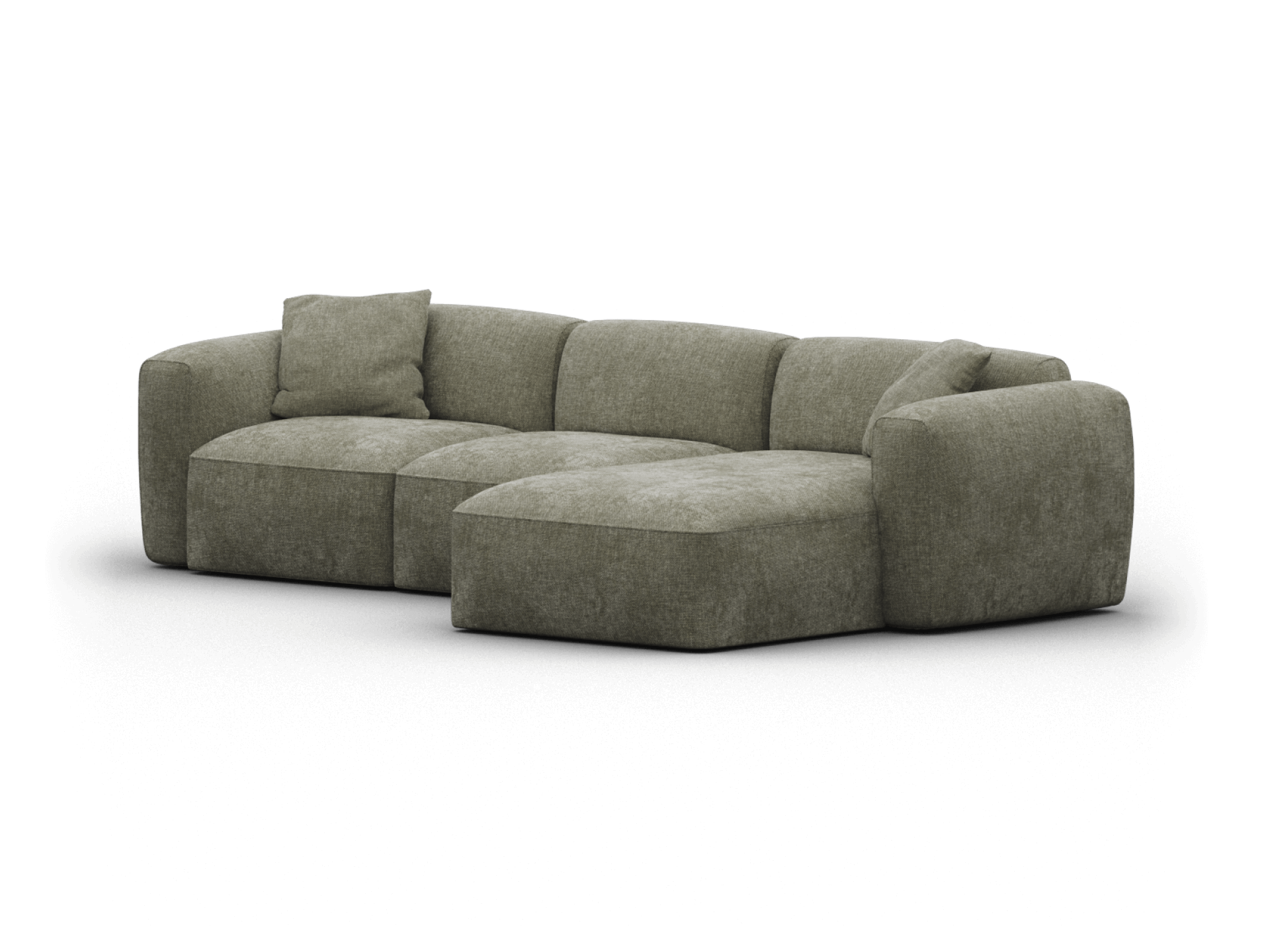 Torquay Modular Sofa - Forest Dawn (Luxe edition) / 3 Sections / Regular