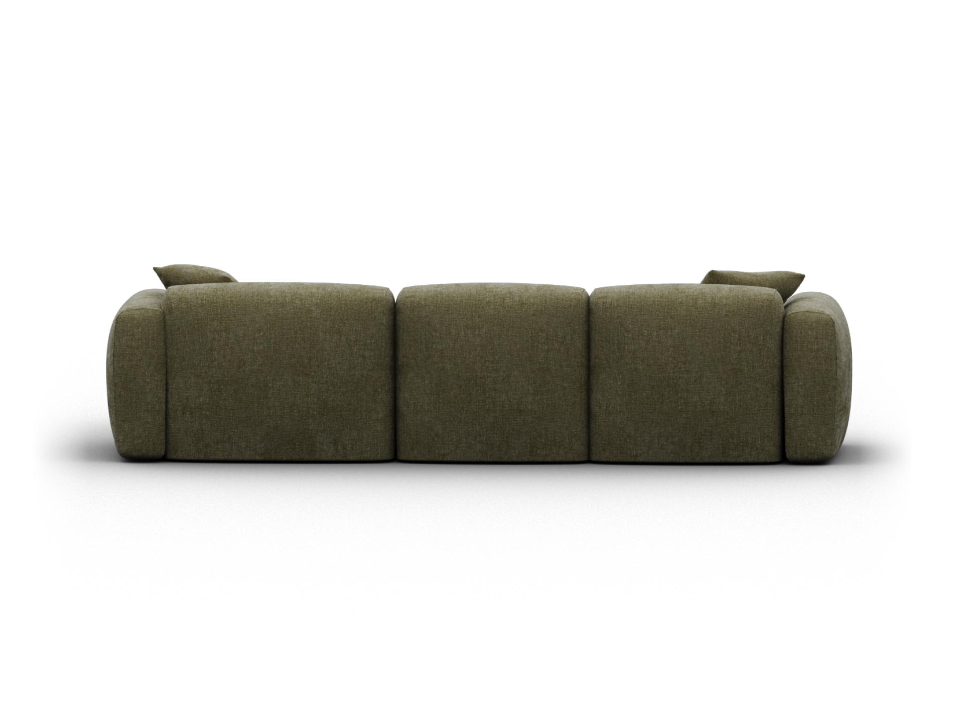 Torquay Modular Sofa - Chaise / Regular / 3 Sections / Forest Dawn (Luxe edition)