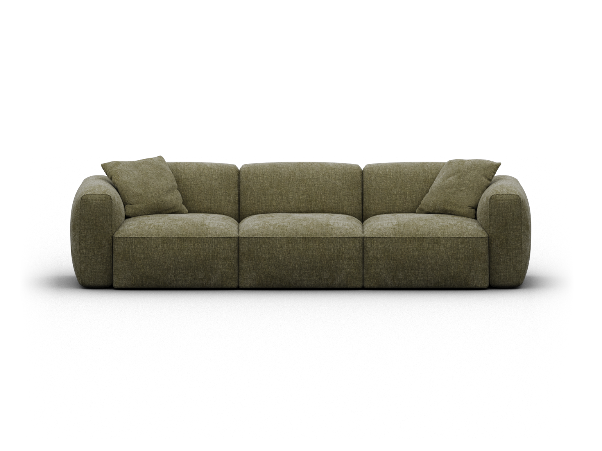 Torquay Modular Sofa - Sofa / Regular / 3 Sections / Forest Dawn (Luxe edition)