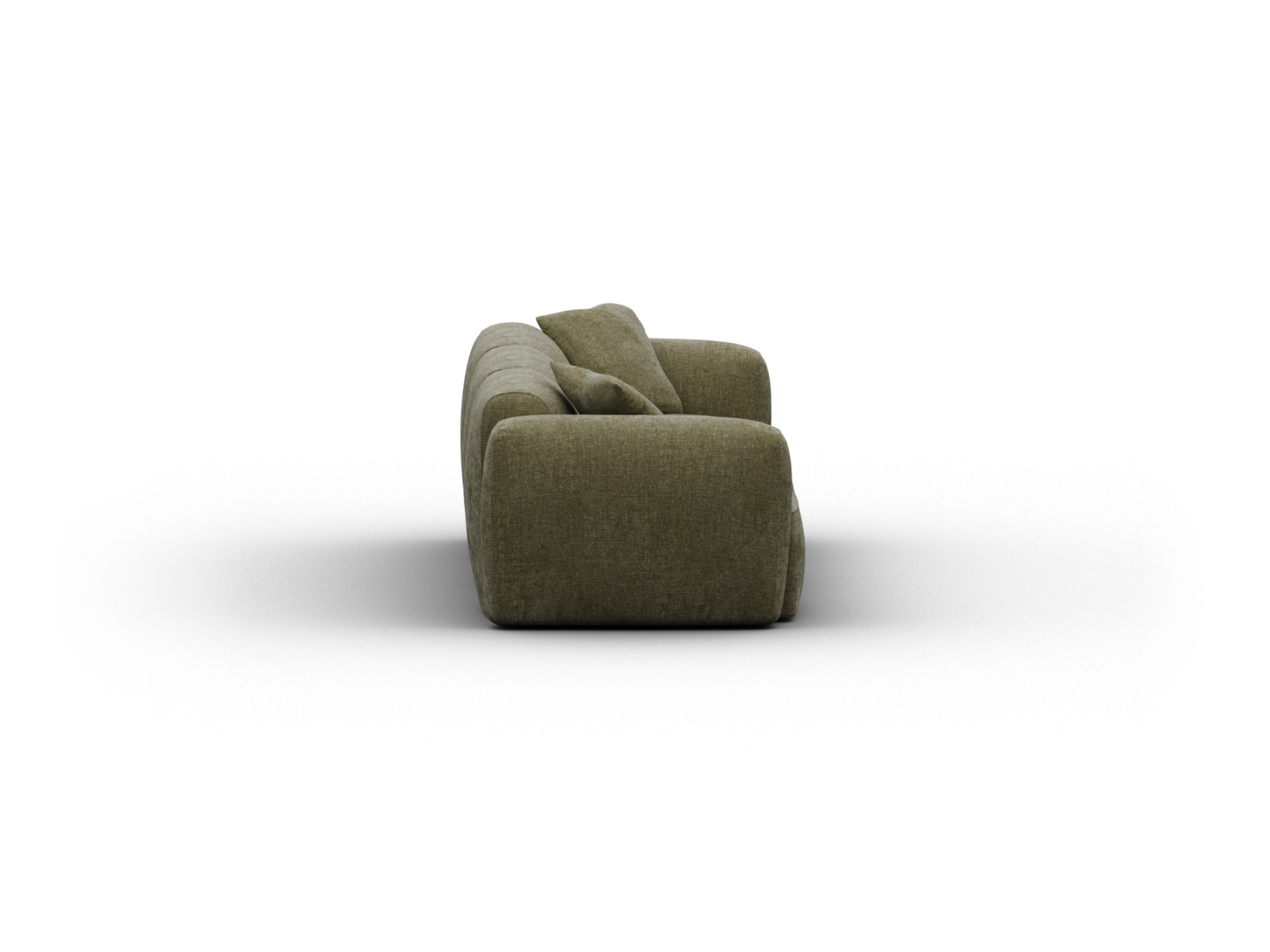 Torquay Modular Sofa - Sofa / Regular / 3 Sections / Forest Dawn (Luxe edition)