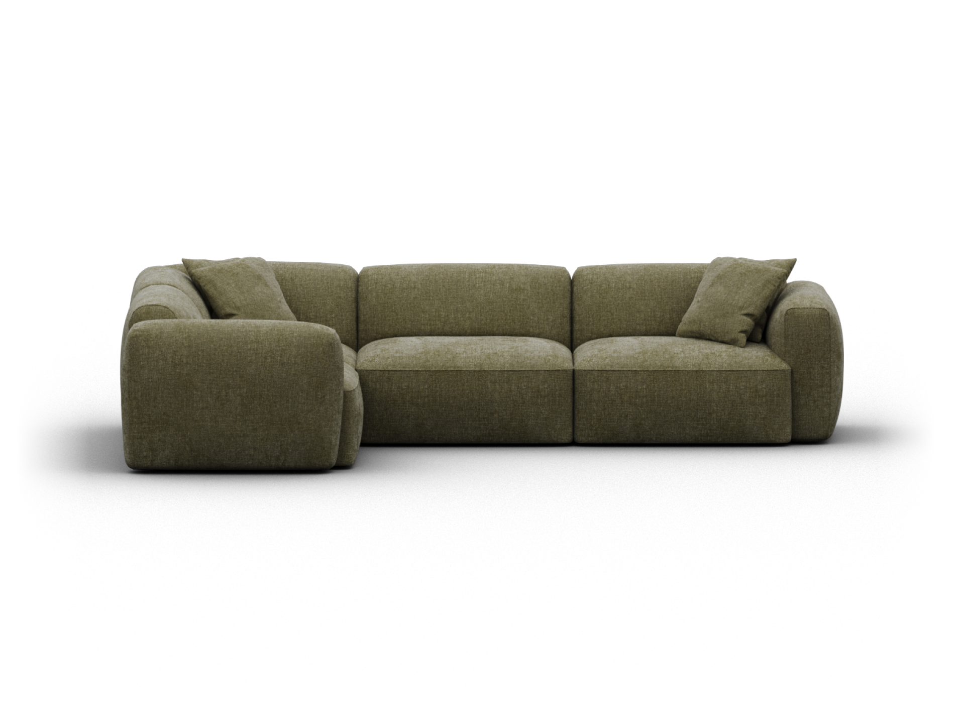 Torquay Modular Sofa - Extra Wide / 4 Sections / Forest Dawn (Luxe edition)