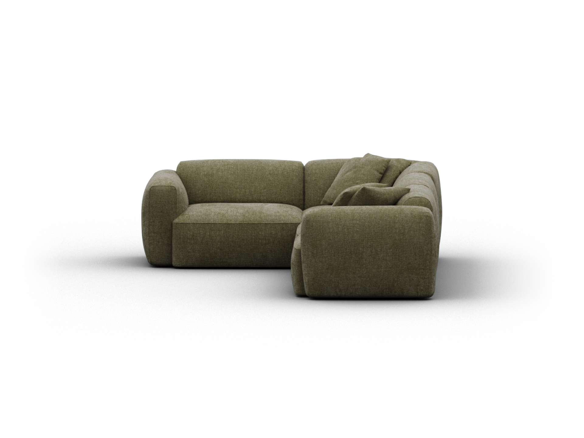 Torquay Modular Sofa - Extra Wide / 4 Sections / Forest Dawn (Luxe edition)