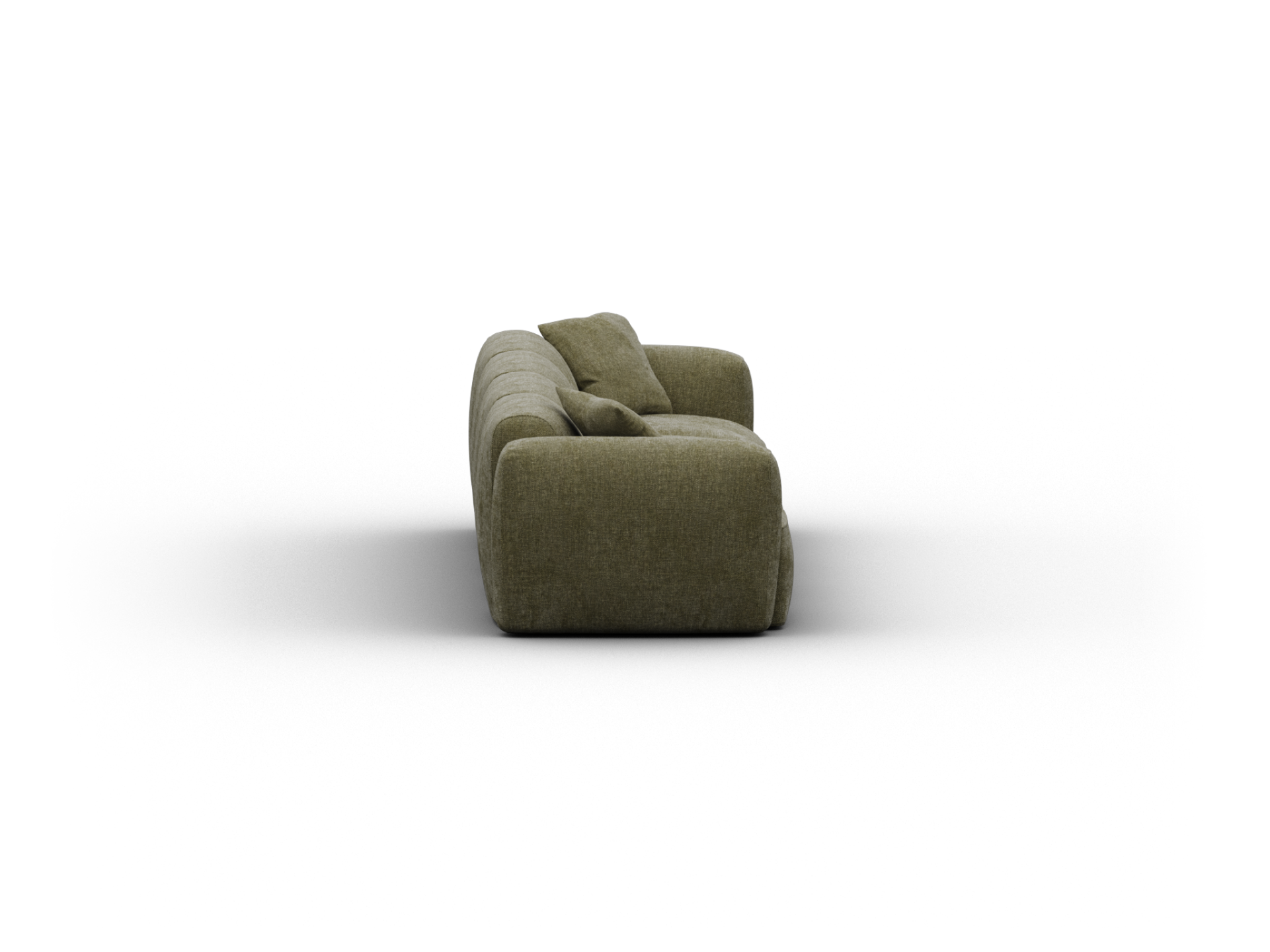 Torquay Modular Sofa - Sofa / Regular / 4 Sections / Forest Dawn (Luxe edition)