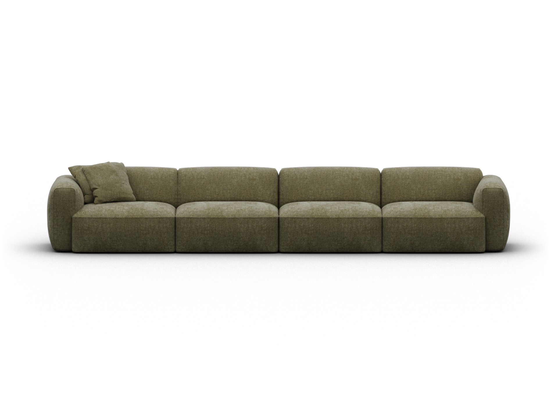 Torquay Modular Sofa - Forest Dawn (Luxe edition) / 4 Sections / Extra Wide