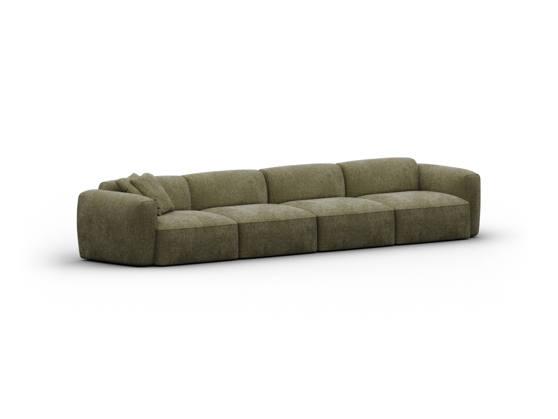 Torquay Modular Sofa - Forest Dawn (Luxe edition) / 4 Sections / Extra Wide
